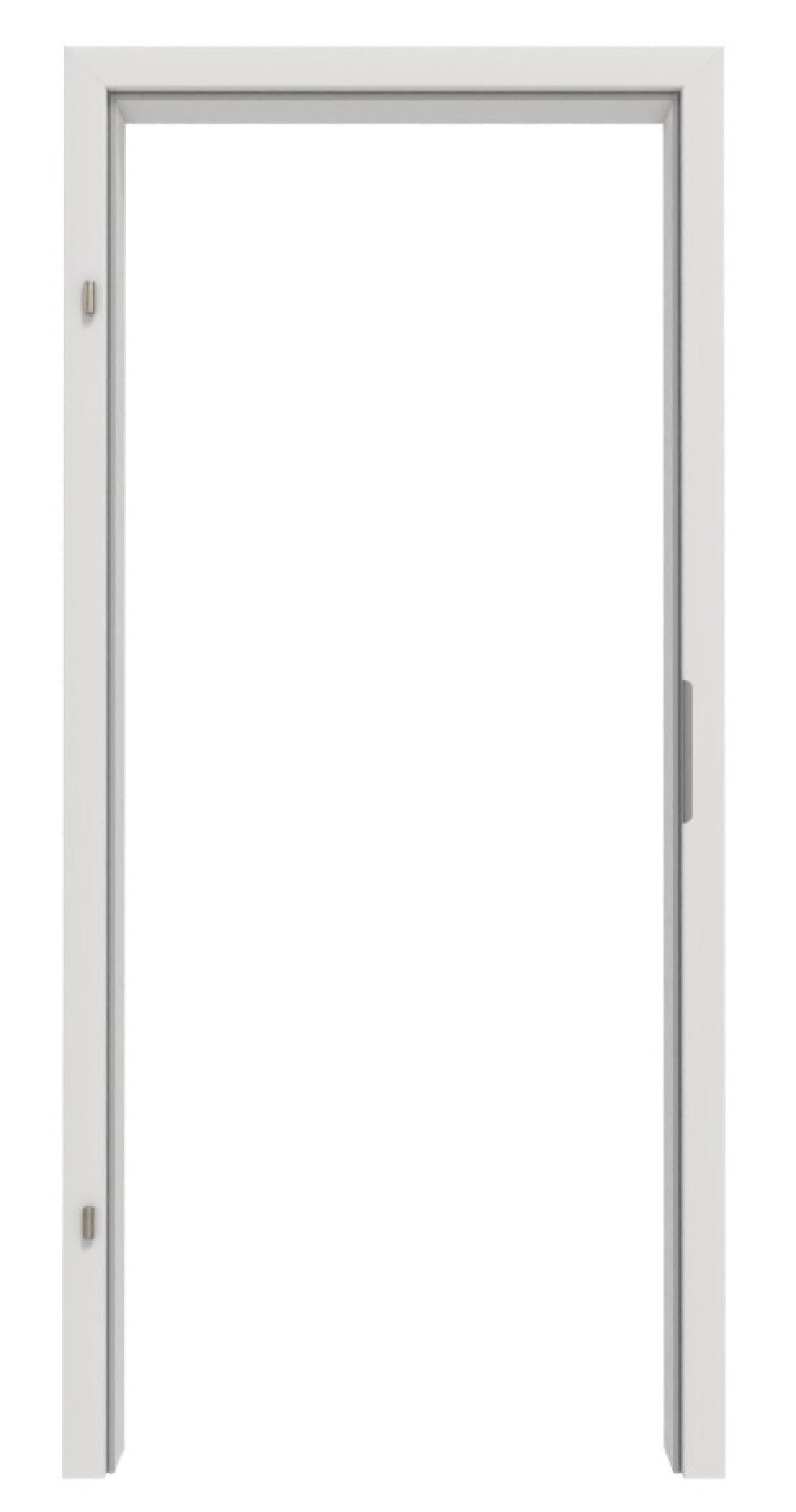GARANT Zarge für Objektinnentüren 0160-60 Silver Grey CePaL mit kleiner Rundkante