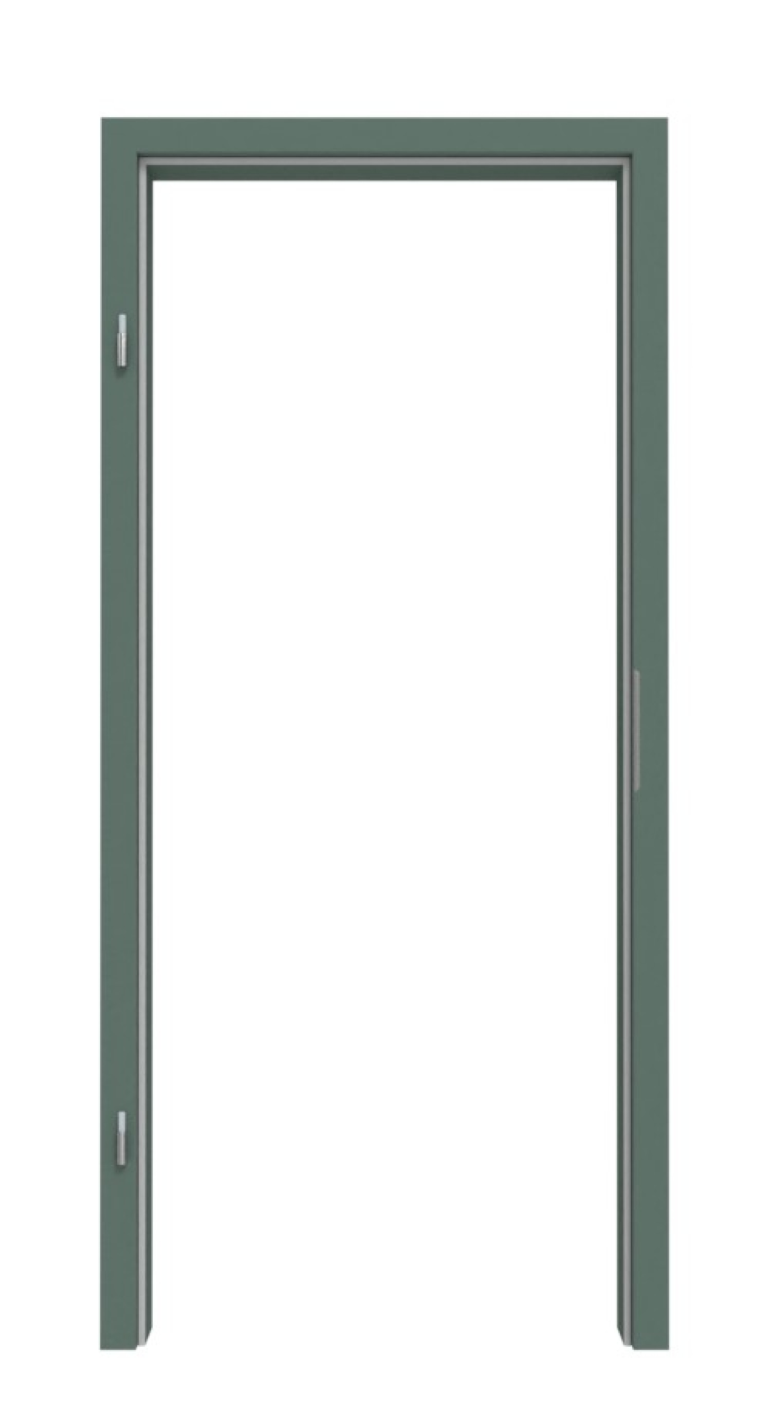 CLASSEN Zarge Uni Green CPL mit abgerundeter Kante