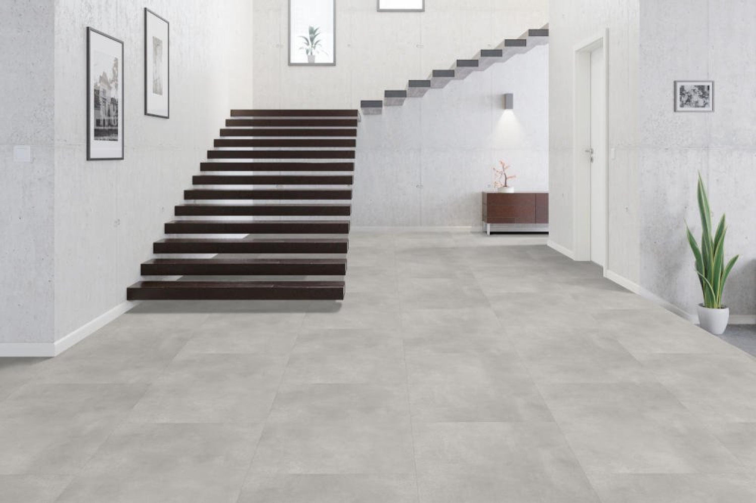 Ansicht von Design Vinylboden Gruna Comfortstep Tile Bild 1