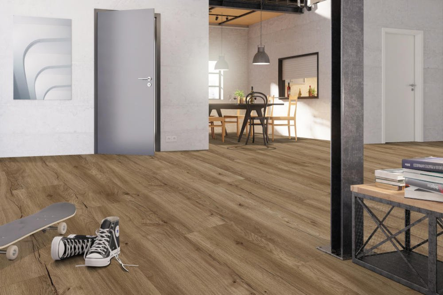 Design Klick-Vinyl Eiche Bregoti Comfortstep TS