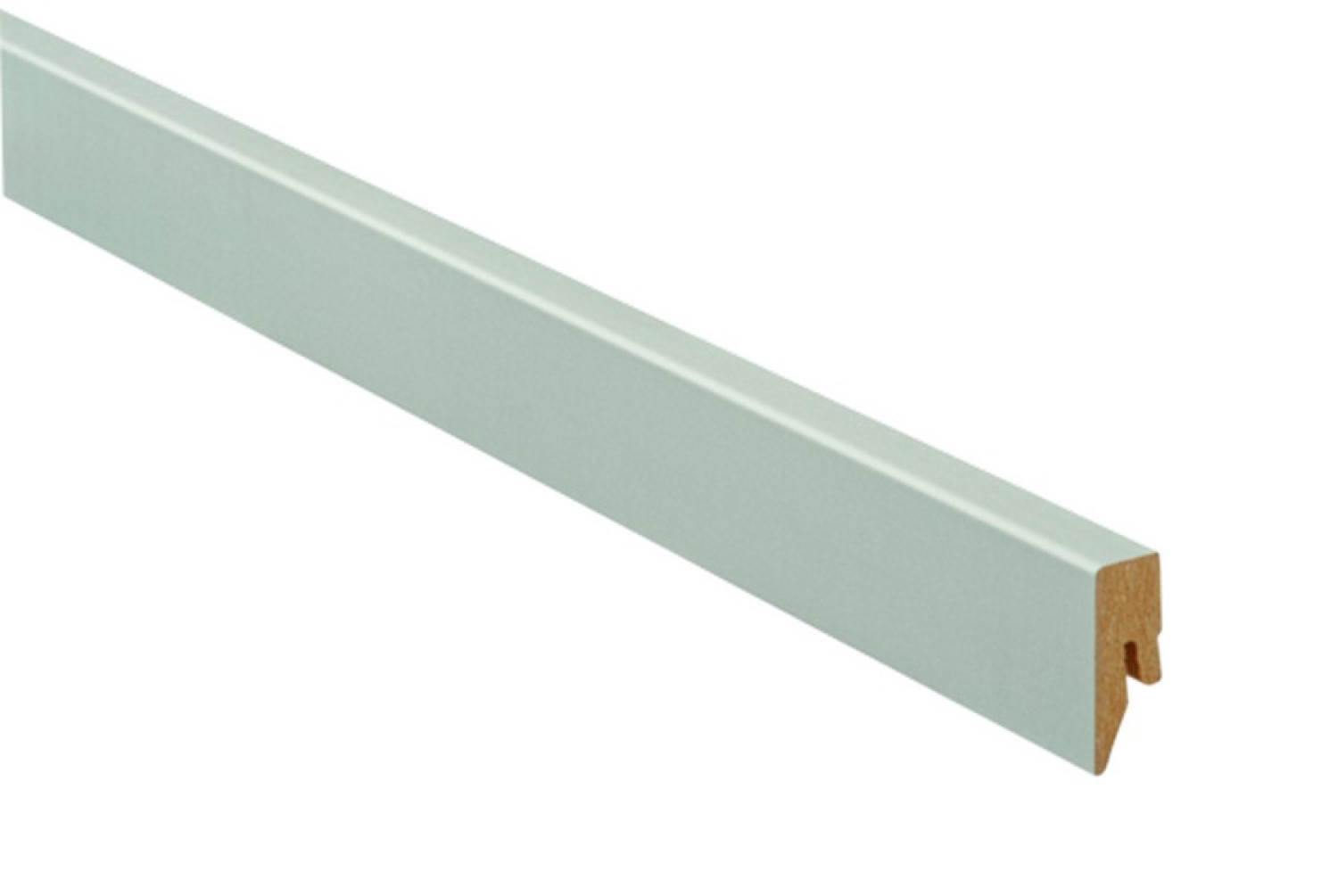 Ansicht von Sockelleiste Typ 40 Grau (19 x 40 x 2600 mm) - ter Hürne