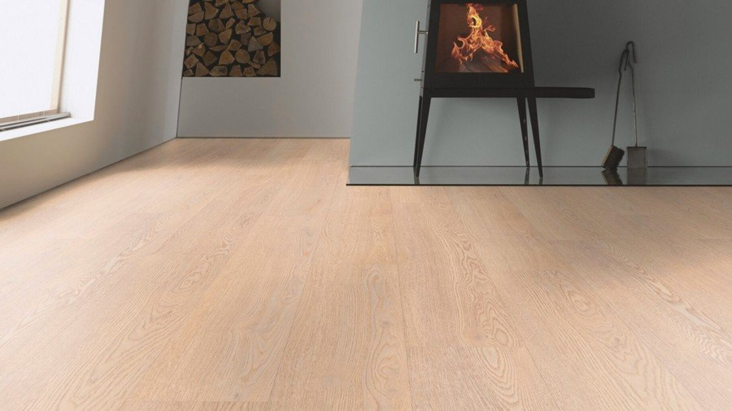 TER HÜRNE Klick-Vinyl Eiche Berlin stark-gebürstet Landhausdiele Comfort Wood 