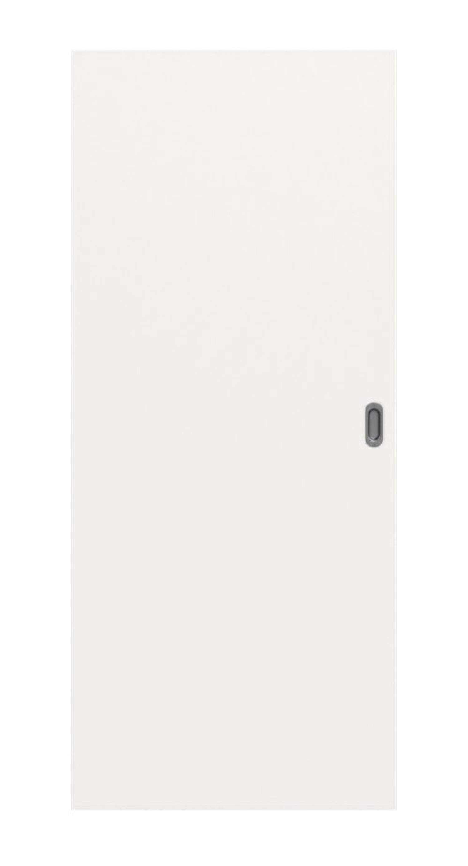 Frontbild von Weiß RAL 9016 Basic Durat Schiebetür - Huga