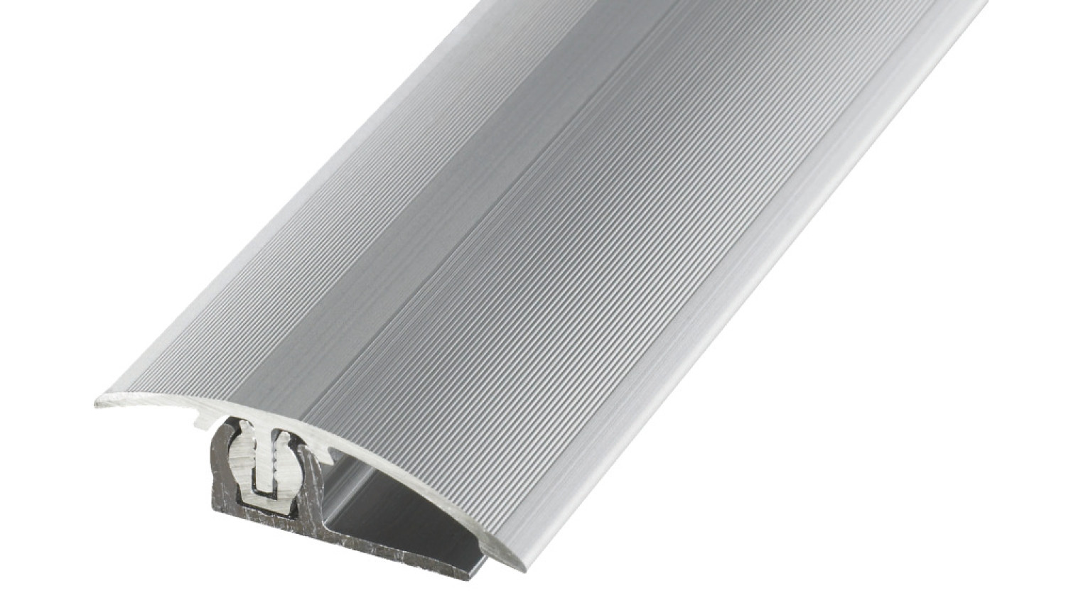 Ansicht von PROVARIO Uni Anpassungsprofil Aluminium 2-18mm eloxiert Silber 100cm - Proline