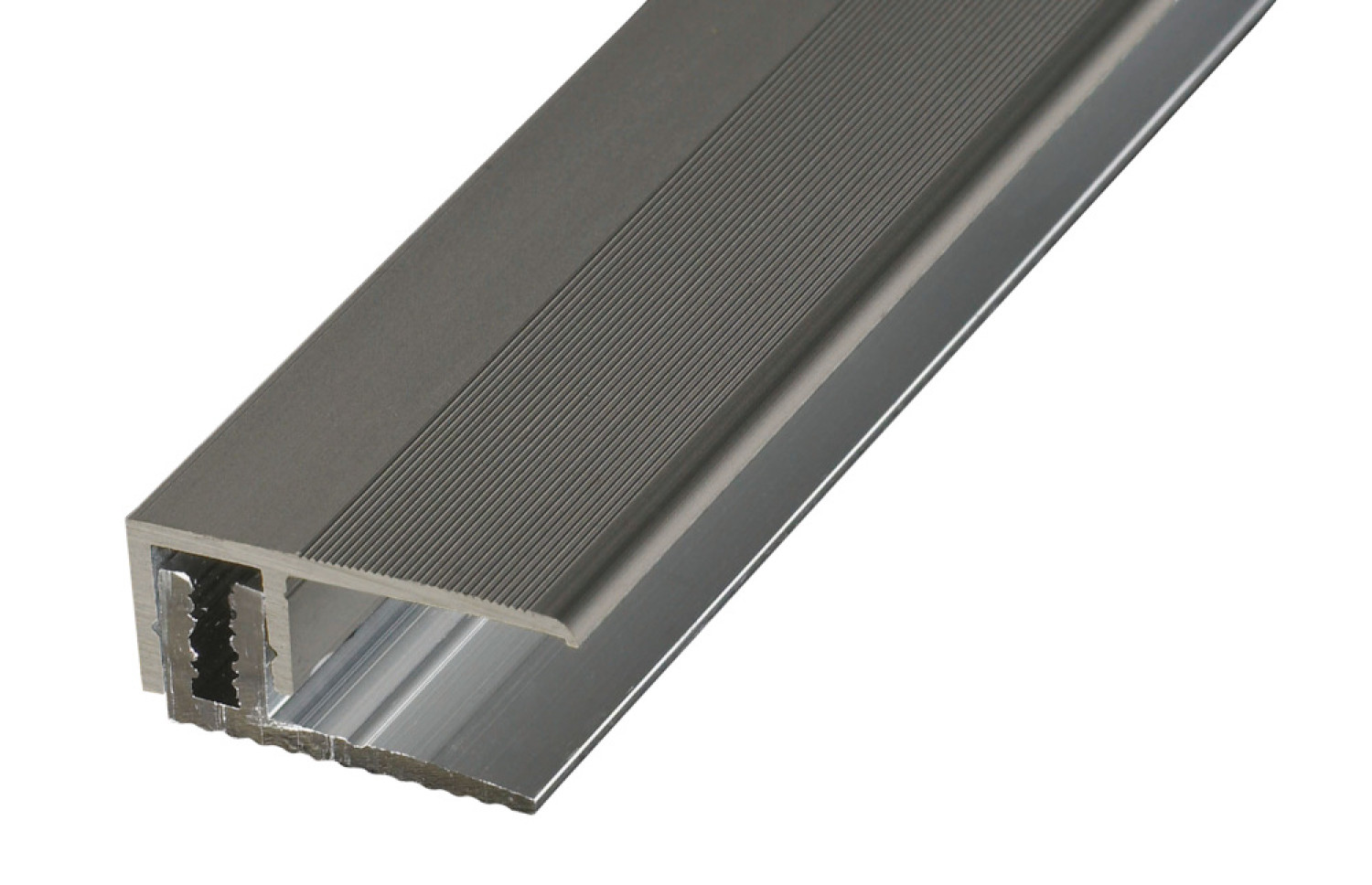PROLINE PROVARIO Uni Abschlussprofil Aluminium 7-18mm eloxiert Bronze 90cm