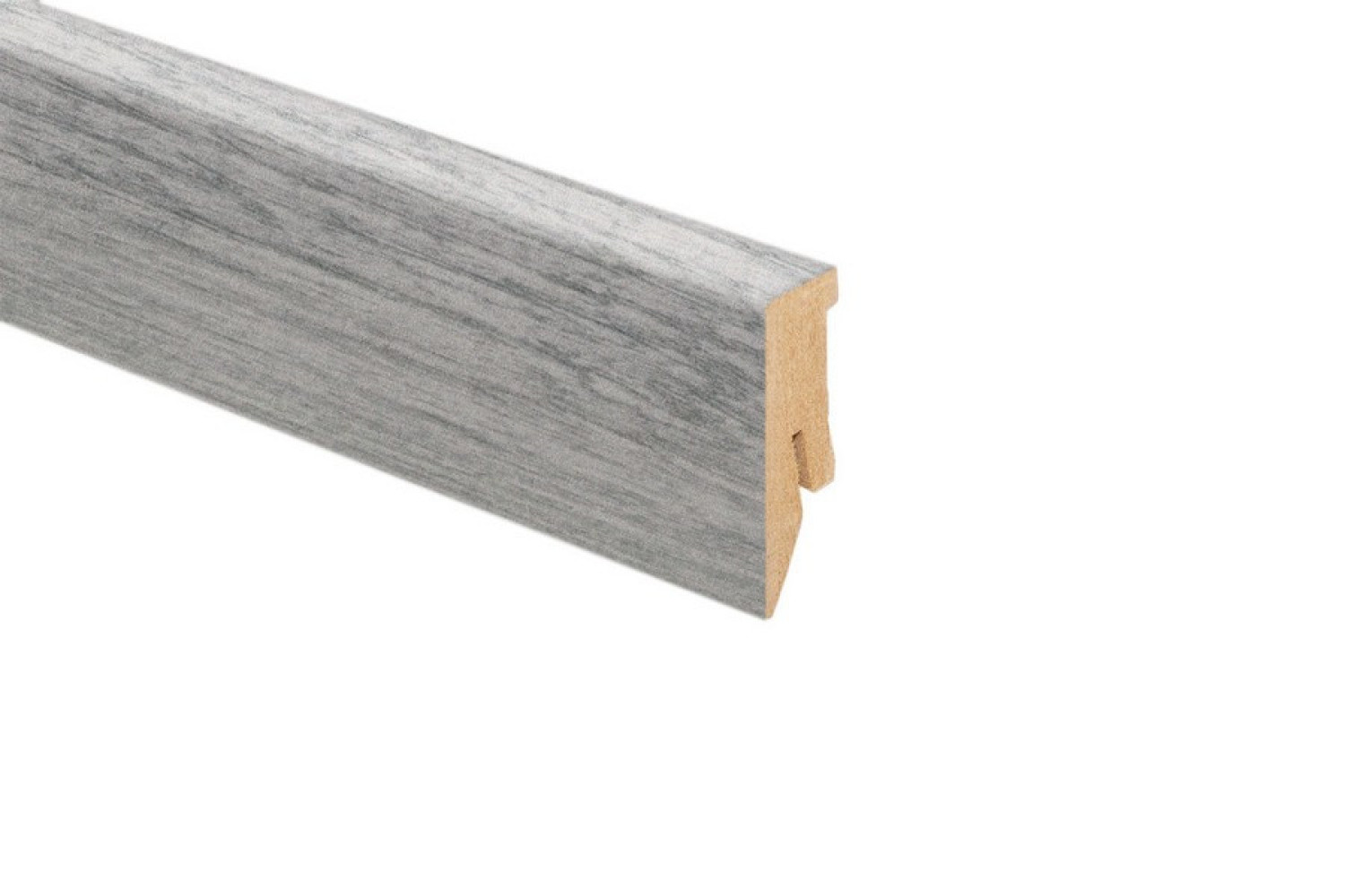 Sockelleiste Eiche AVALON folienummantelt 2600 x 50 x 18 mm - Kaindl