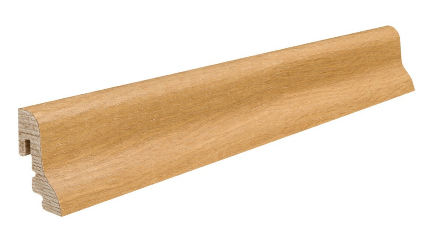 Ansicht von Sockelleiste für Parkett Eiche furniert matt versiegelt (19 x 39 x 2500 mm) - Haro