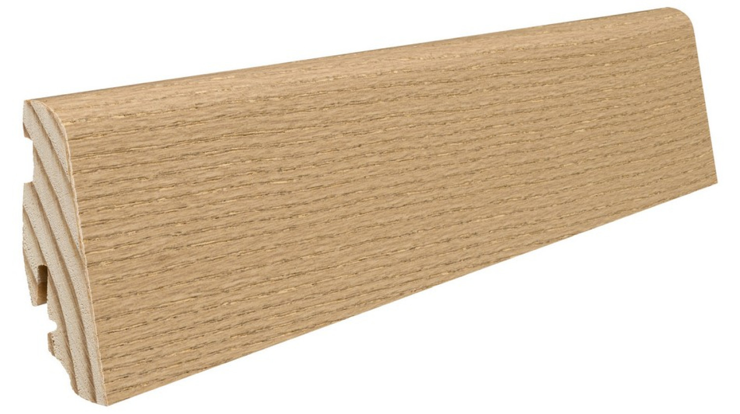 HARO Sockelleiste für Parkett Eiche invisible furniert geölt (19 x 58 x 2200 mm)