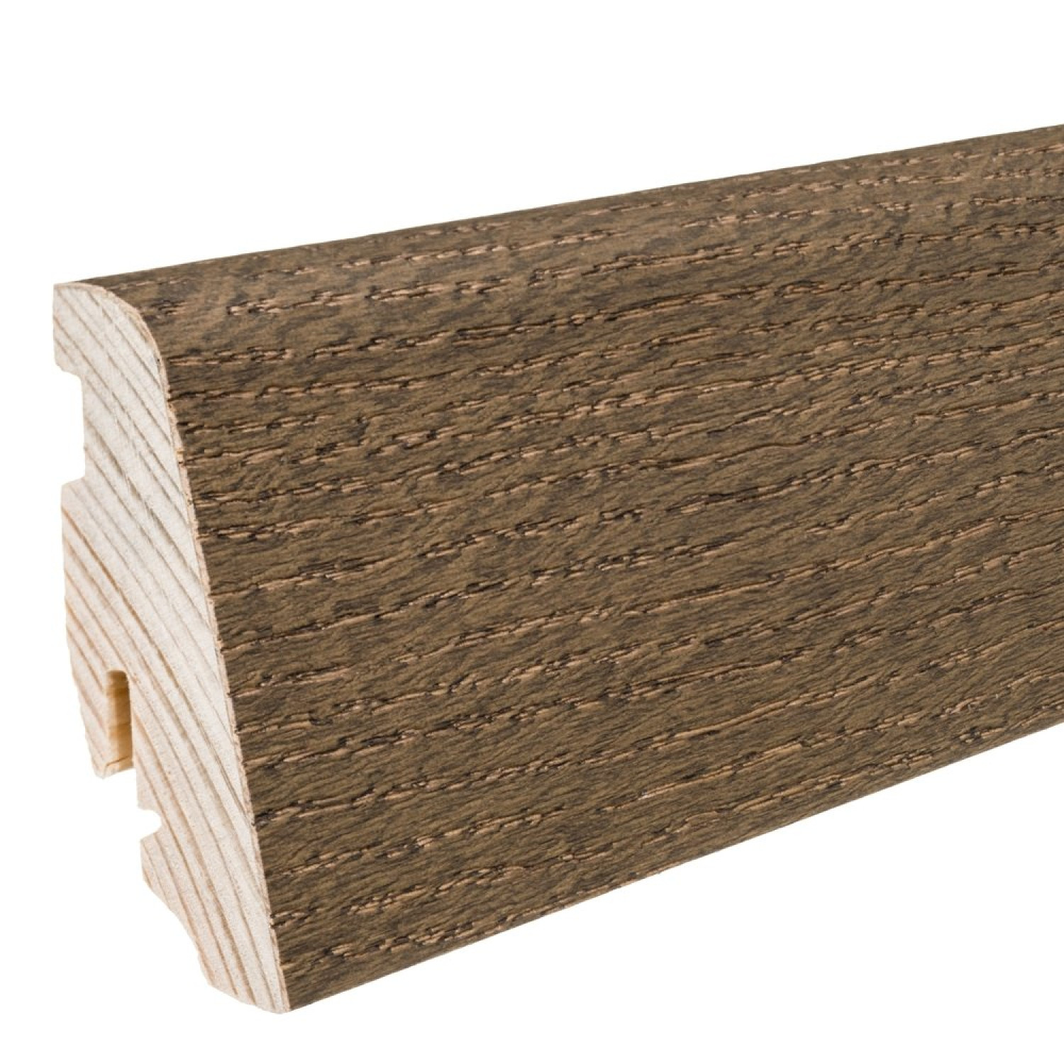 HARO Sockelleiste für Parkett Eiche schilfbraun furniert geölt (19 x 58 x 2200 mm)
