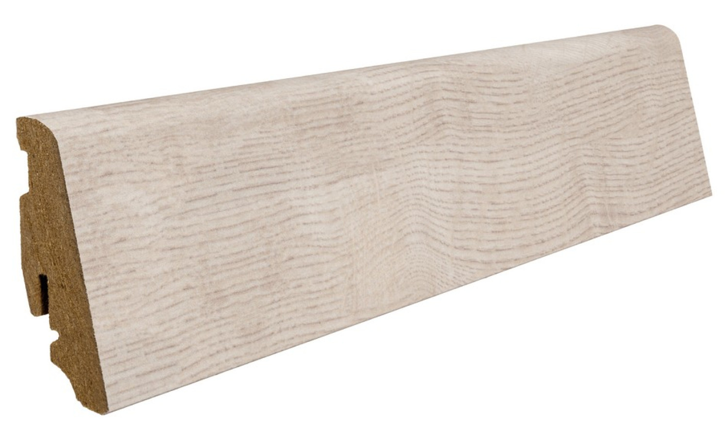 HARO Sockelleiste für Laminat Eiche Siena samtweiß (19 x 58 x 2200 mm)