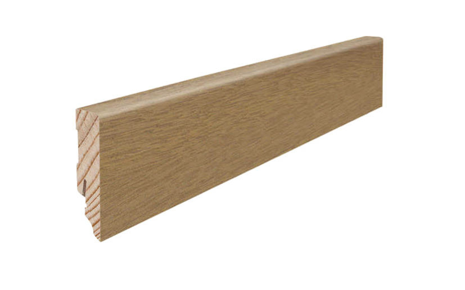 HARO Sockelleiste für Parkett Eiche sandgrau furniert geölt (16 x 58 x 2200 mm)
