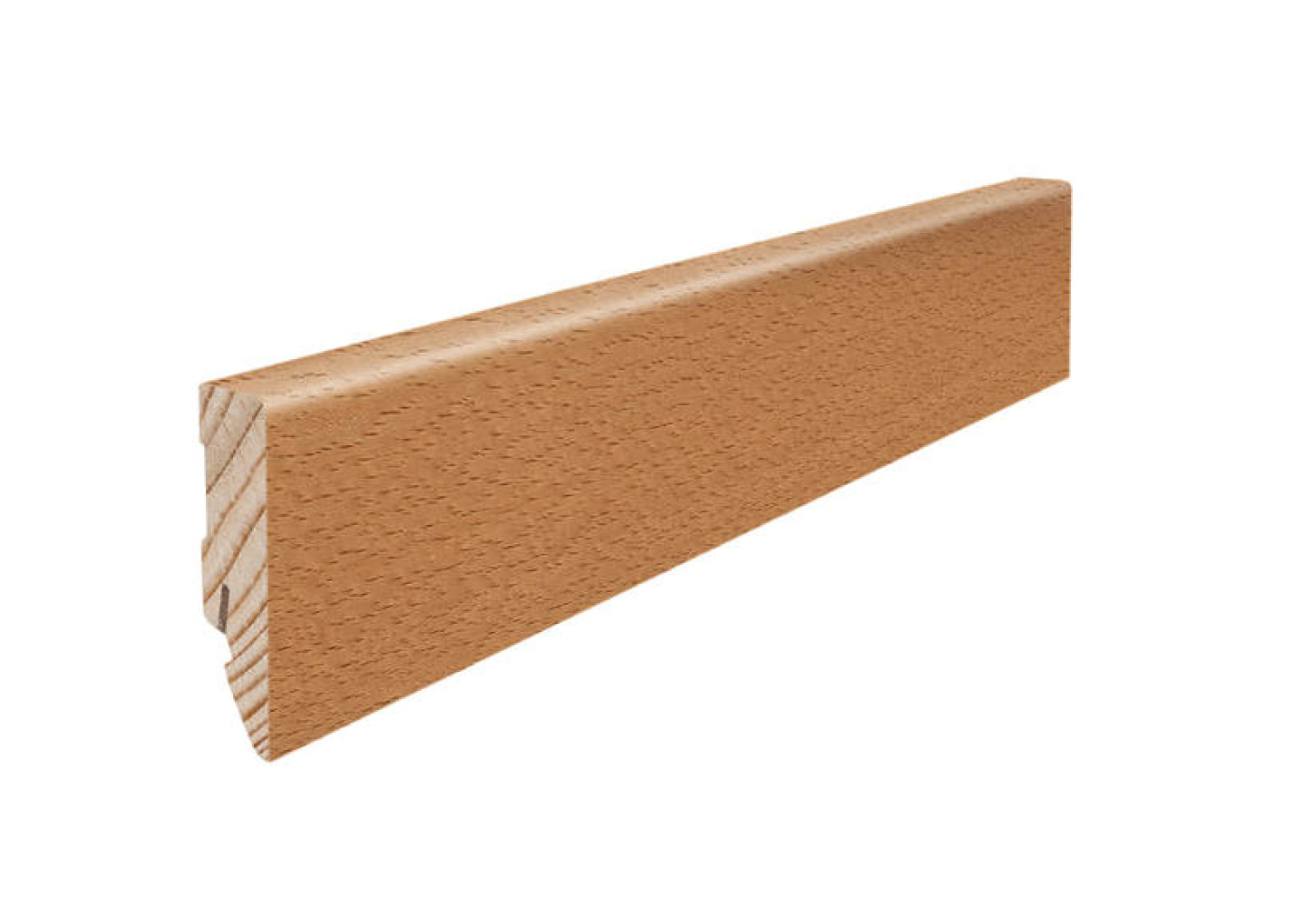 HARO Sockelleiste für Parkett Buche gedämpft furniert geölt (16 x 58 x 2200 mm)