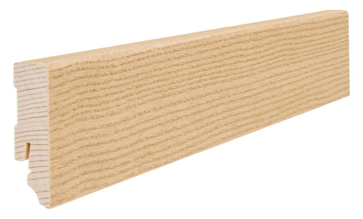HARO Sockelleiste für Parkett Eiche invisible furniert geölt (16 x 58 x 2200 mm)