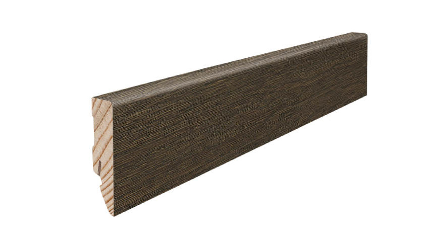 HARO Sockelleiste für Parkett Eiche schilfbraun furniert geölt (16 x 58 x 2200 mm)