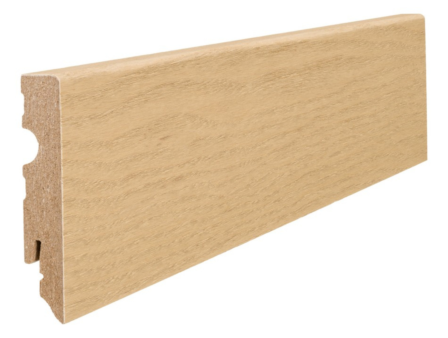 HARO Sockelleiste für Parkett Eiche invisible furniert geölt (15 x 80 x 2200 mm)