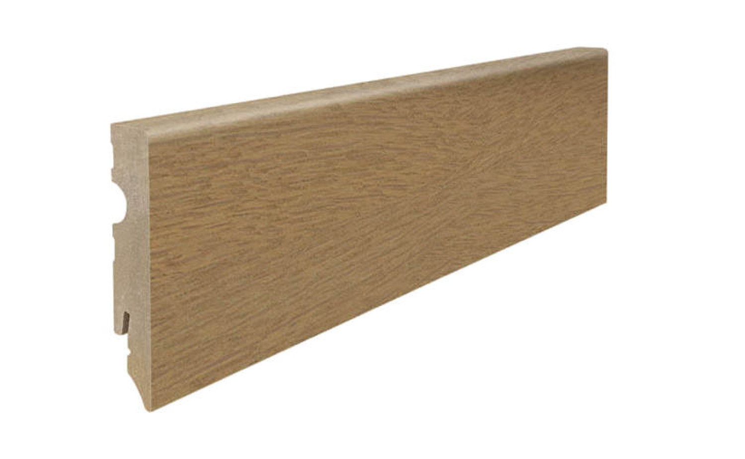 HARO Sockelleiste für Parkett Eiche sandgrau furniert geölt (15 x 80 x 2200 mm)