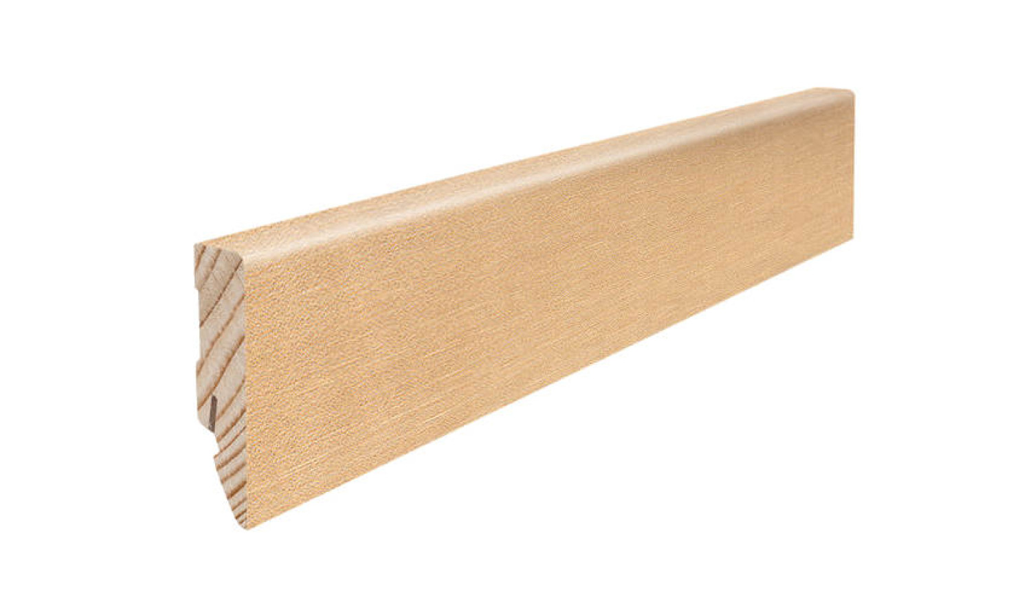 HARO Sockelleiste für Parkett Ahorn furniert matt versiegelt (16 x 58 x 2200 mm)