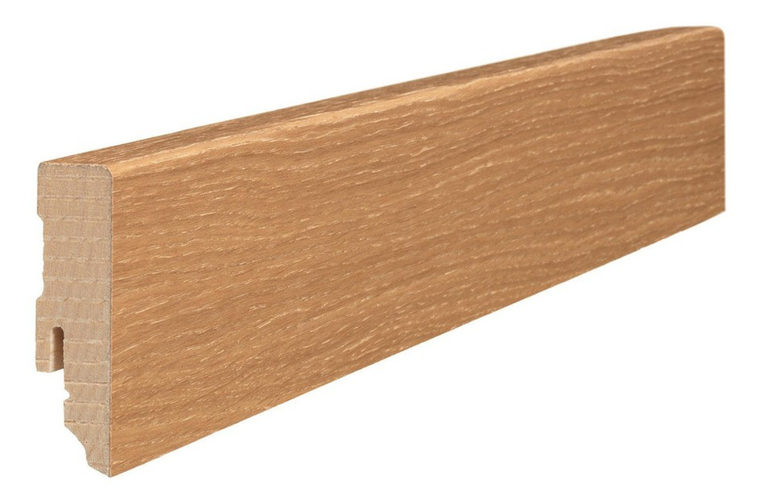 HARO Sockelleiste für Parkett Eiche furniert matt versiegelt (16 x 58 x 2200 mm)