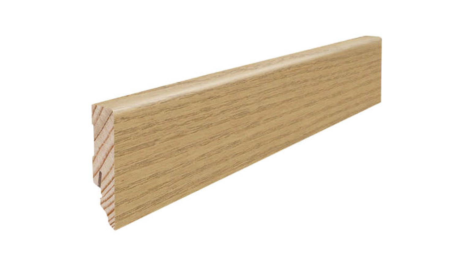 HARO Sockelleiste für Parkett Eiche invisible strukturiert furniert (16 x 58 x 2200 mm)