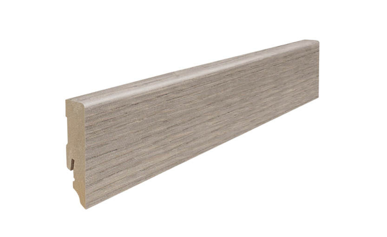 Ansicht von Sockelleiste für Designboden Eiche Ontario grau (16 x 58 x 2200 mm) - Haro