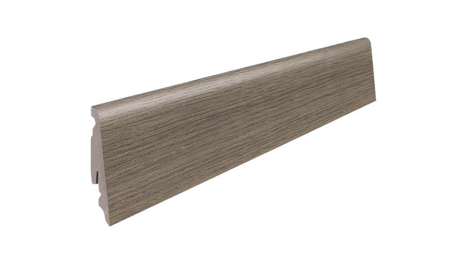 HARO Sockelleiste für Laminat Eiche Eleganza antikgrau (19 x 58 x 2200 mm)