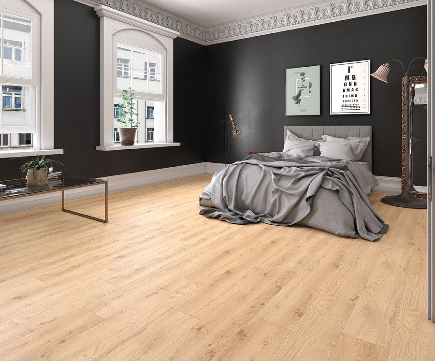 Laminat XXL Versailles strukturiert Landhausdiele