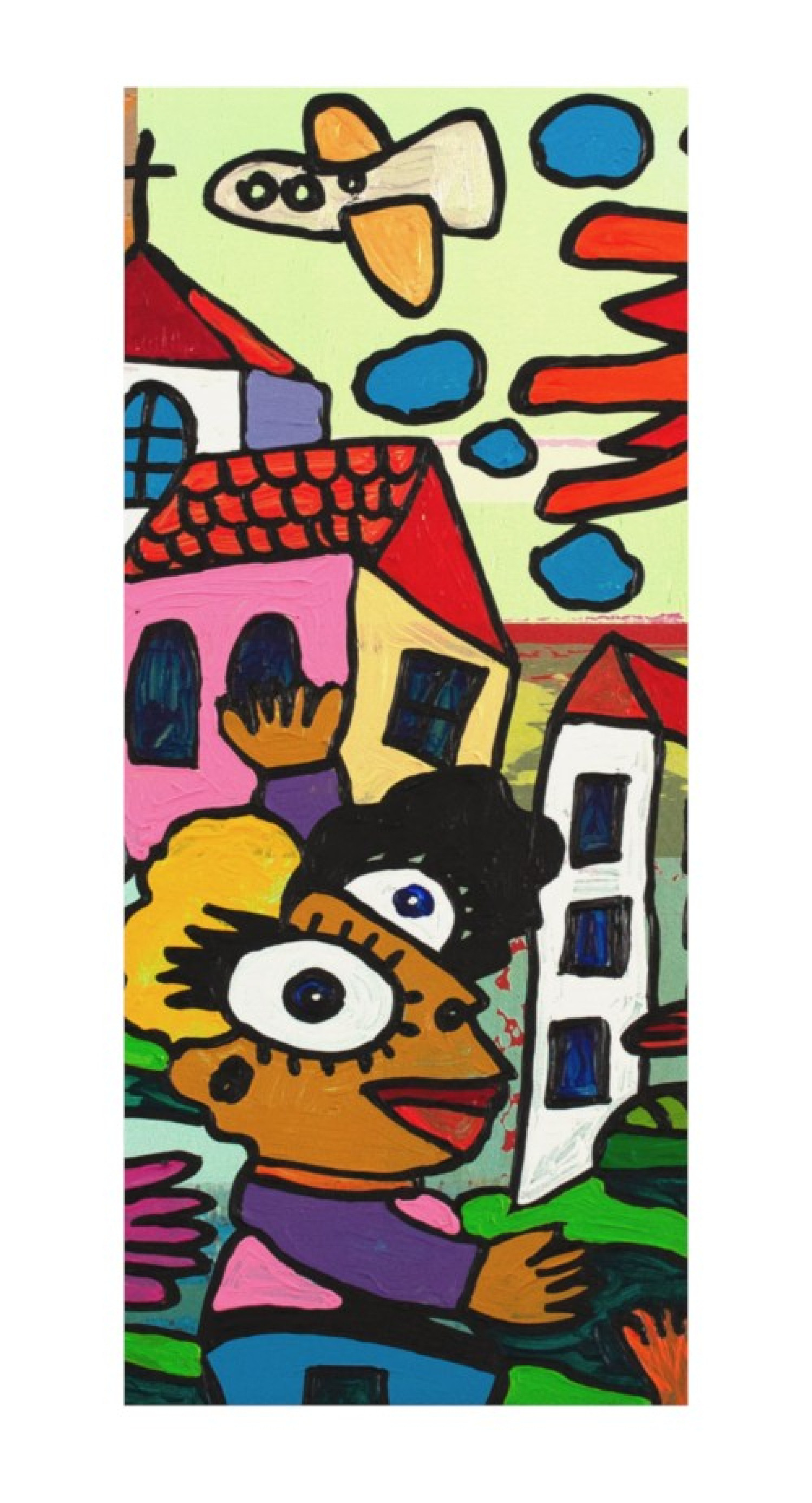 Original Kirche im Dorf - Fischer-Art 1