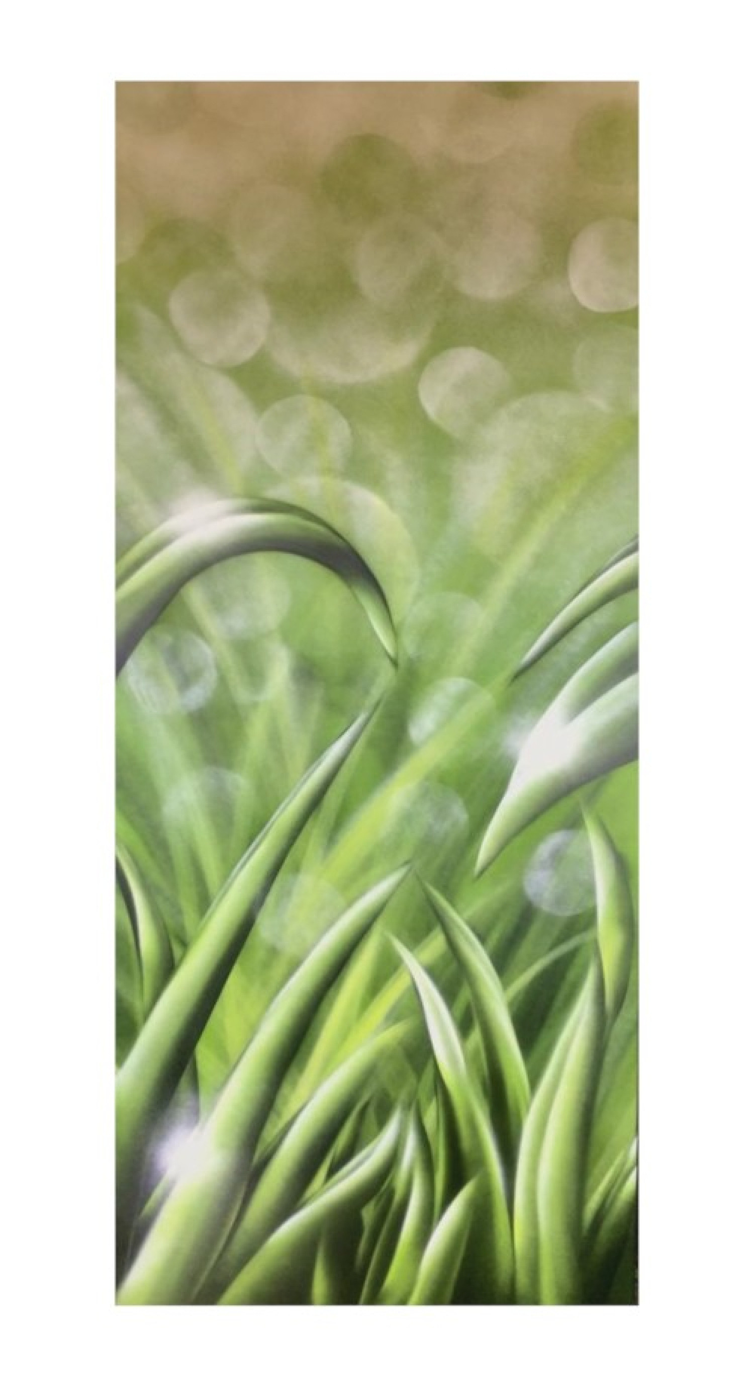 Original Streetart Rauschendes Grün - Marc Knust