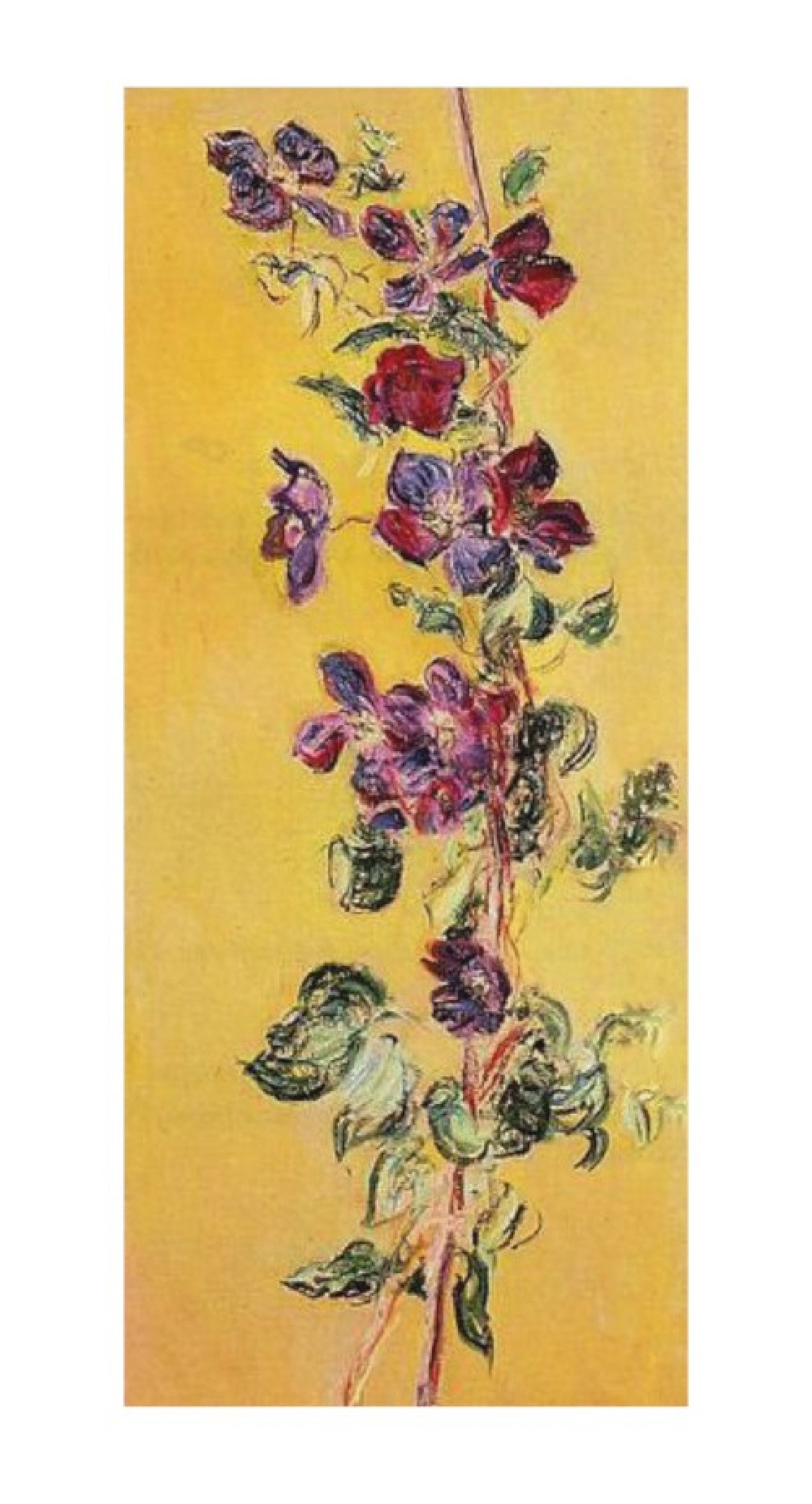 Claude Monet Reproduktion auf eigener Innentür Cobeas