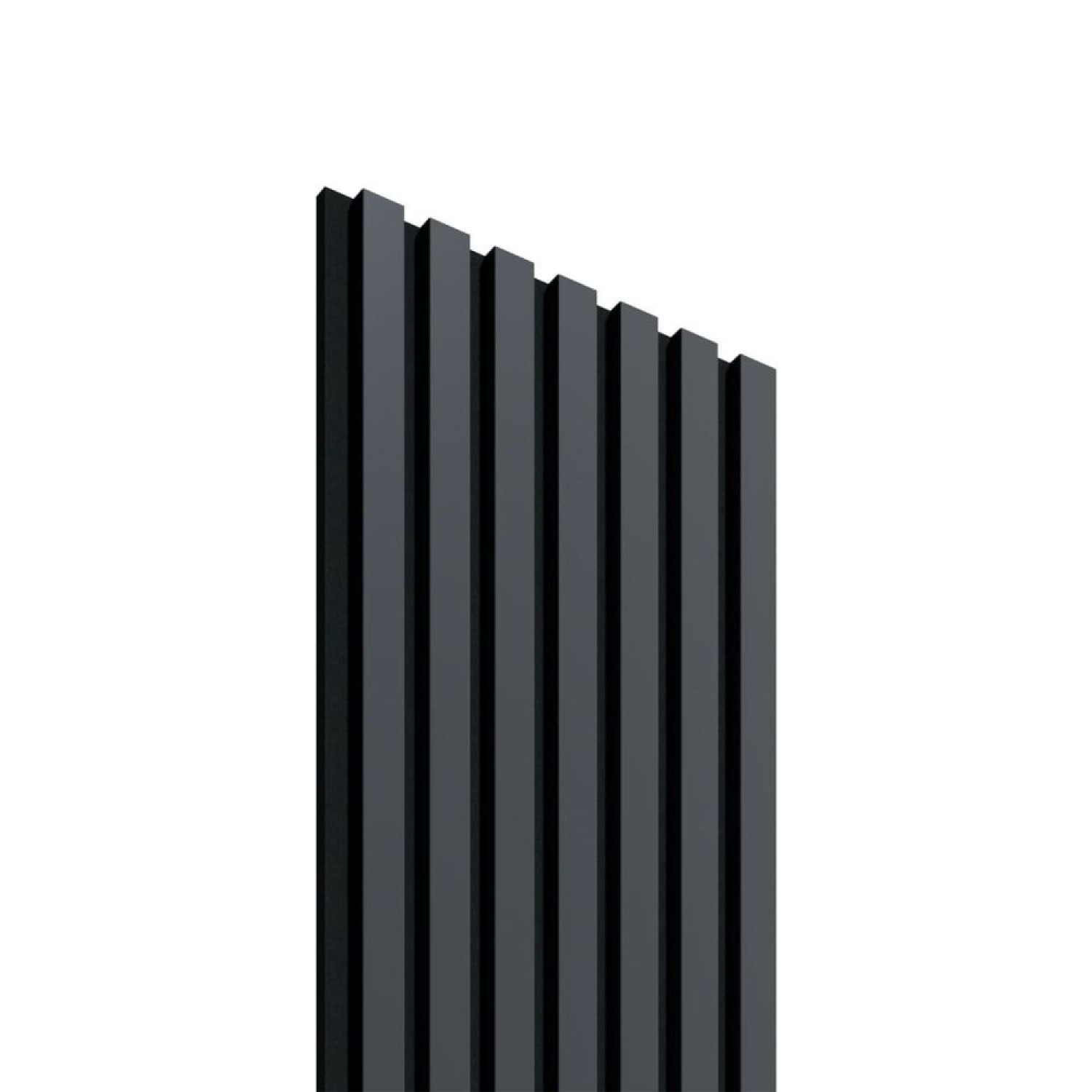 Wandpaneel schwarz Akustik Perform S 2400 x 300 mm