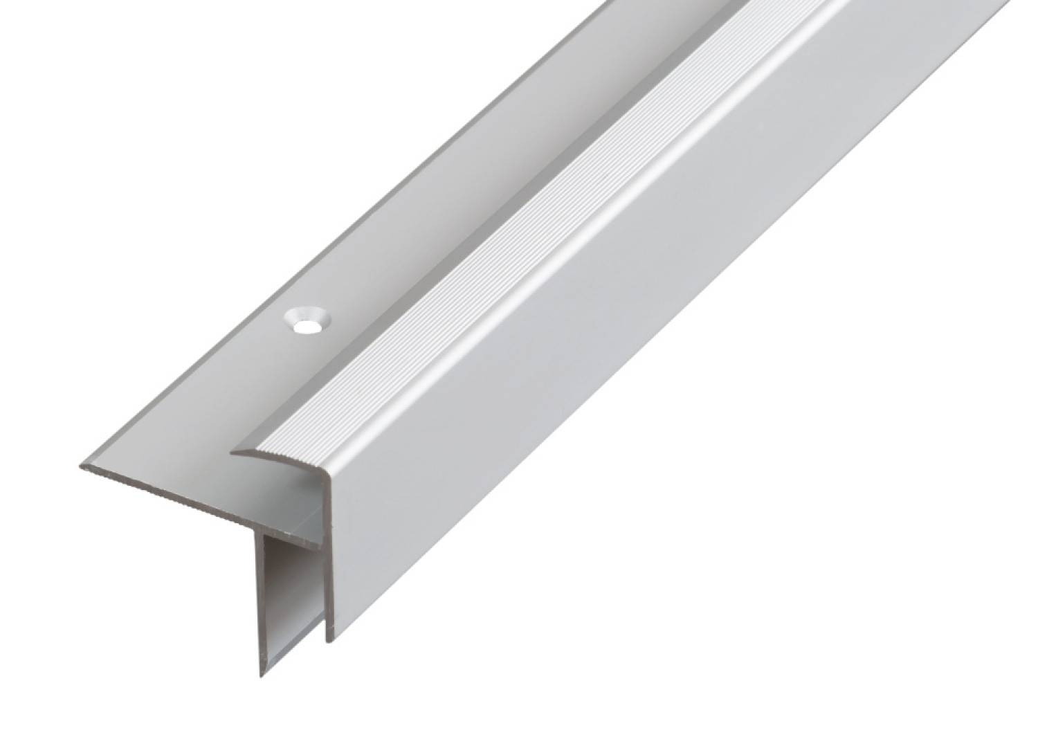 PROLINE PROSTEP Treppenkante (Tritt- und Setzstufe) Aluminium 13-15mm eloxiert Silber 270cm