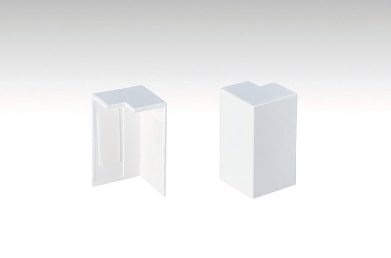Neutrale, weiße Außenecke (Selbstklebend) 8 PK/18 PK - MEISTER