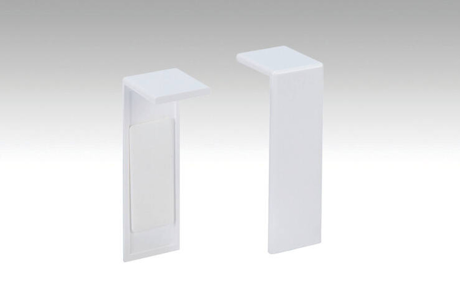 Neutrales, weißes Verbindungsstück 8 PK/18 PK (Selbstklebend) - MEISTER