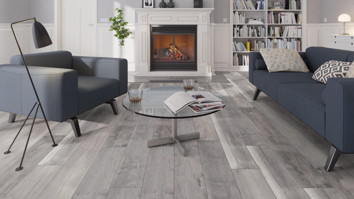 Ansicht von KRONO Original Designboden Blackwater Eiche K413 Organic Clever Bild 1
