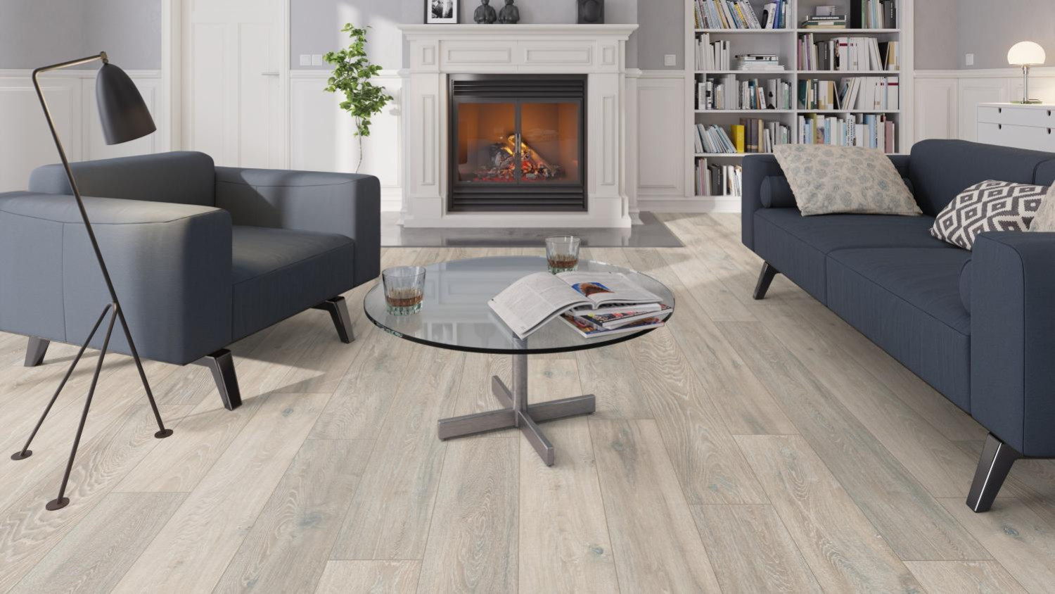 Ansicht von KRONO Original Designboden Colorado Eiche 5543 Organic Clever Bild 1