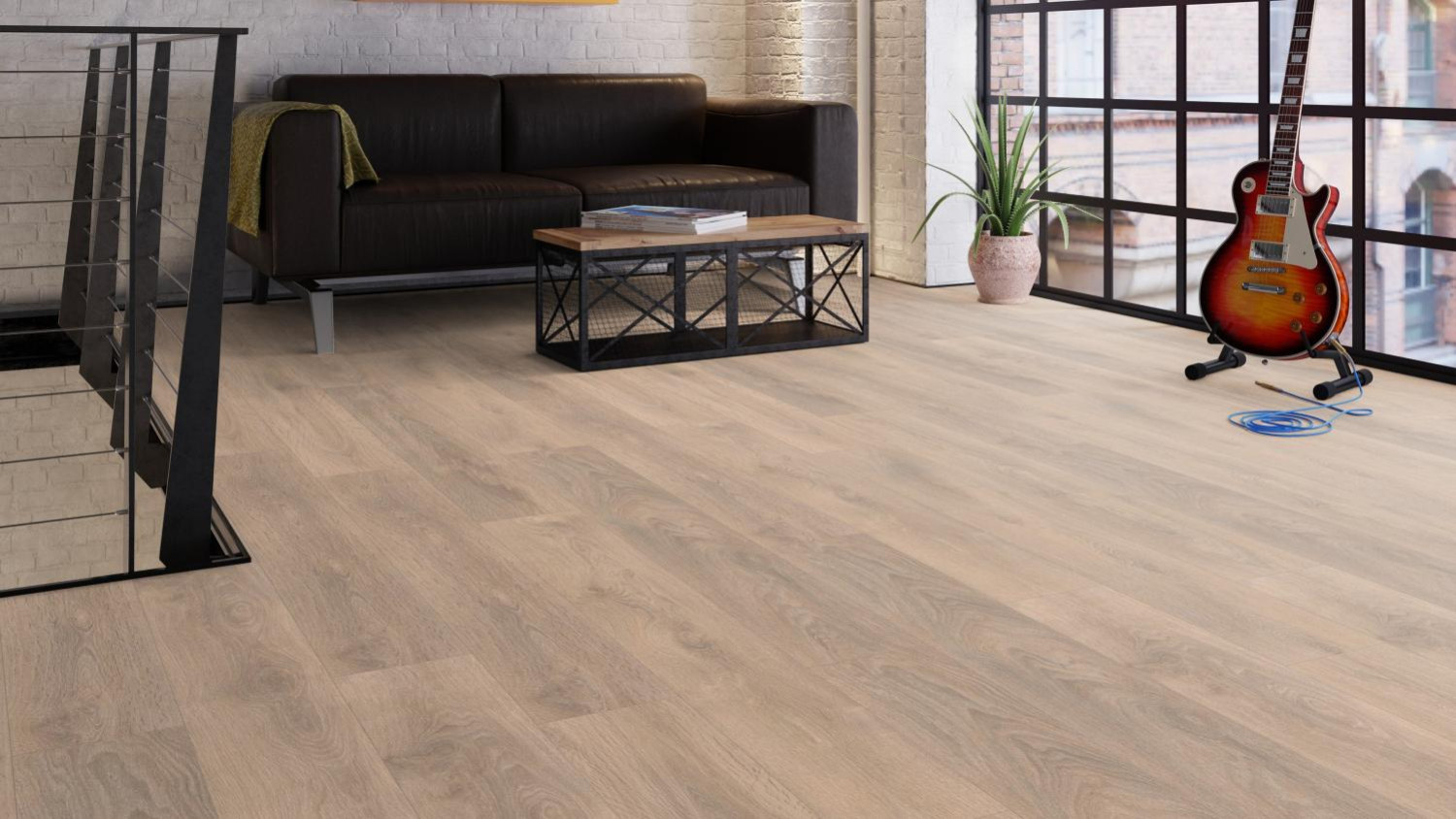 Ansicht von KRONO ORIGINAL Laminat Blond Eiche 8575 Super Natural Bild 1