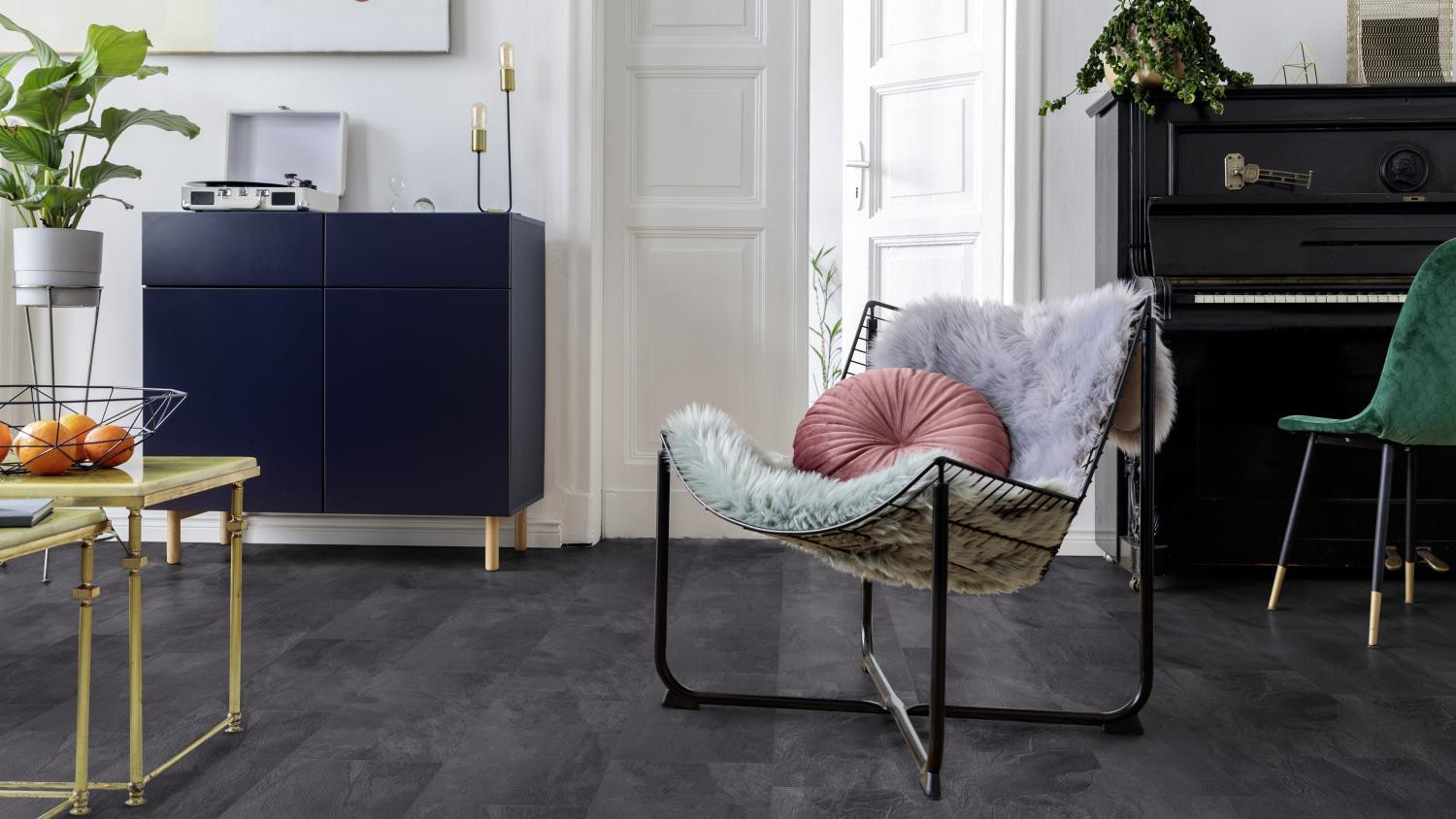 Ansicht von KRONO Original Designboden Nightfall Slate K389 Organic Classic Bild 1