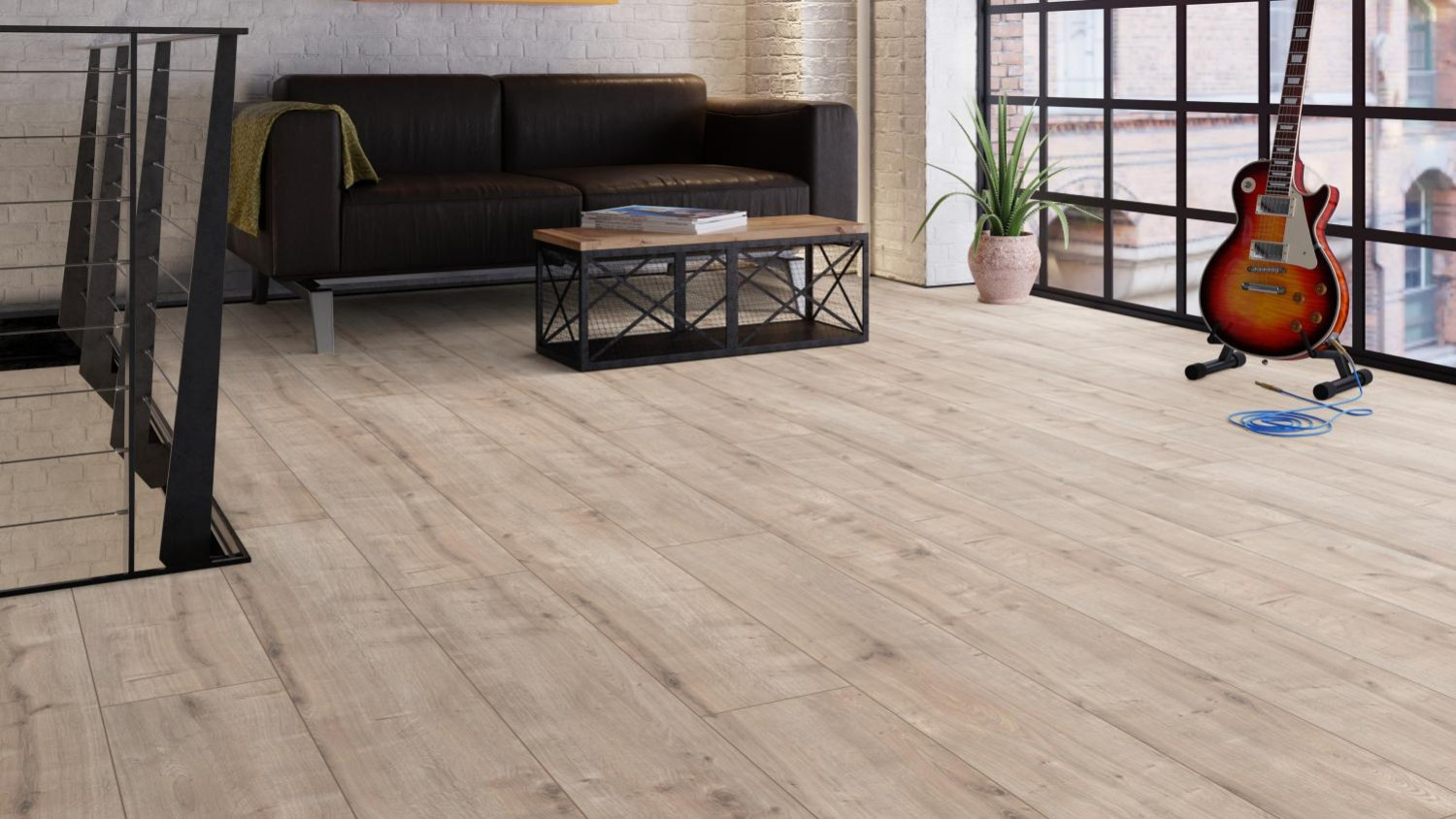 nsicht von MEISTER Laminat Eiche cappuccino 1-St 6263 Meisterdesign. laminate LL 150 S Bild 1