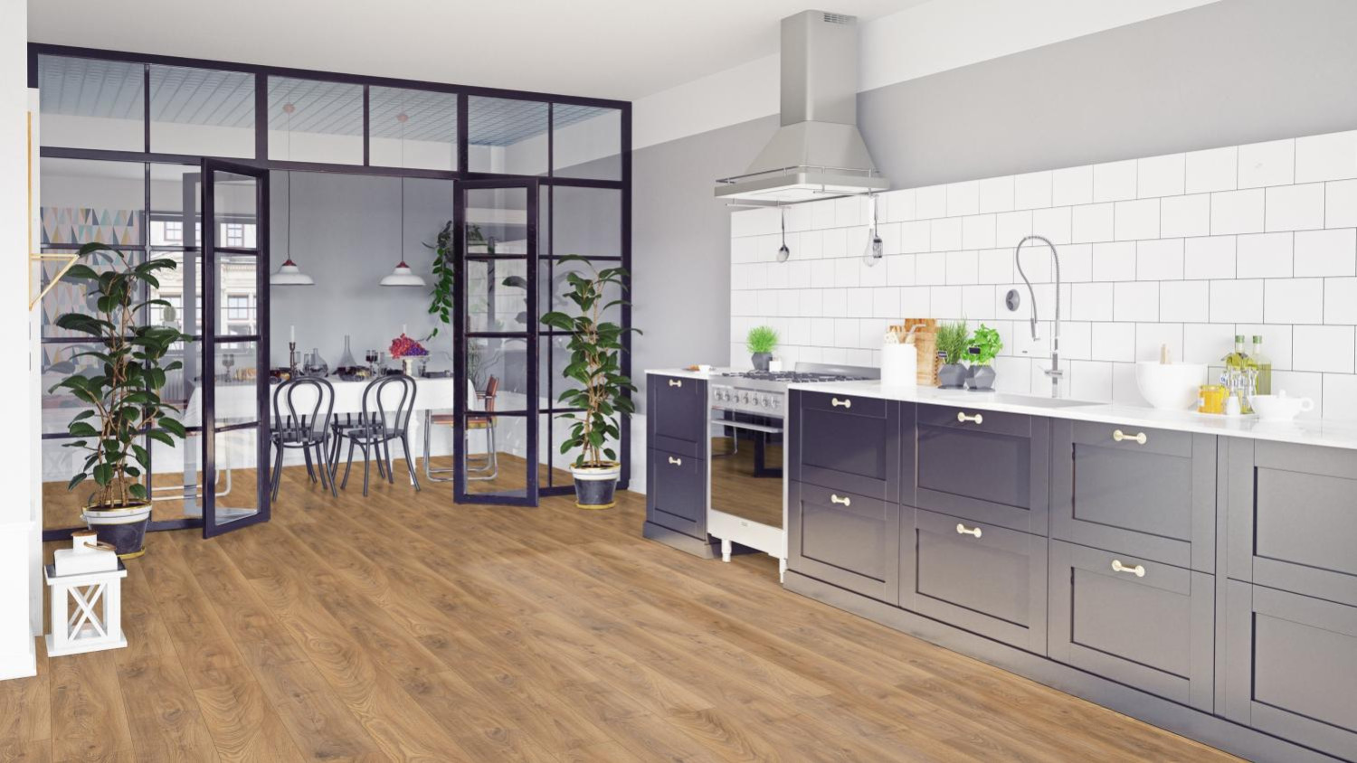 Ansicht von MEISTER Laminat Eiche Hazelbrook 7013 MeisterDesign. laminate LD 150  Bild 2