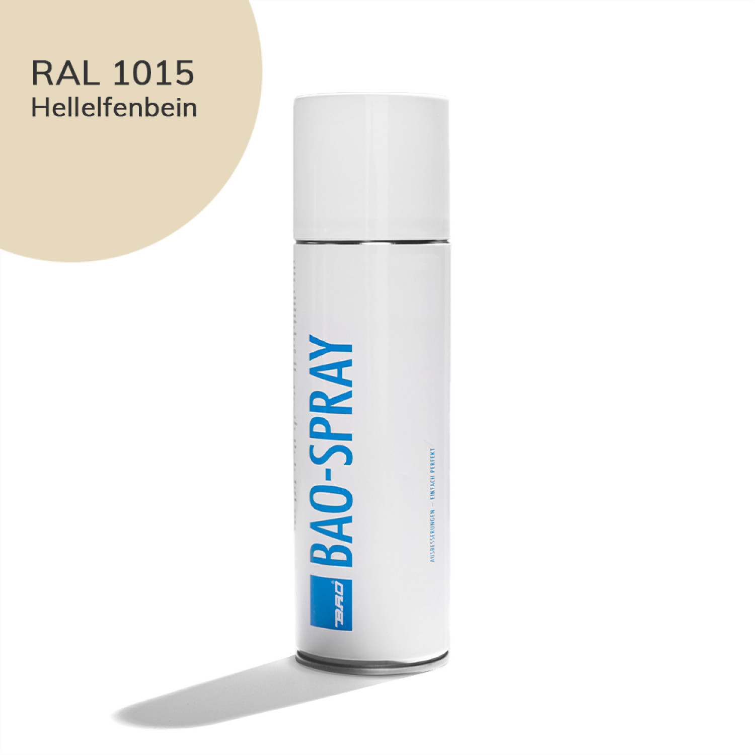 Decklack-Spray Hellelfenbein RAL 1015 - Bao Chemie