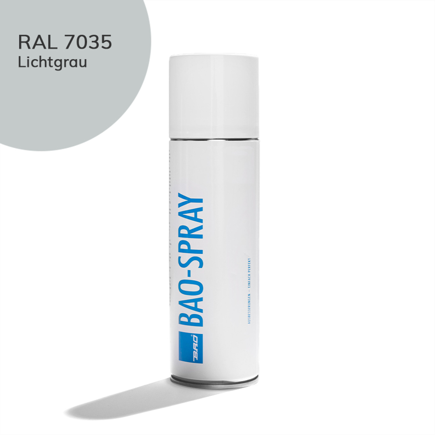 Decklack-Spray Lichtgrau RAL 7035 - Bao Chemie