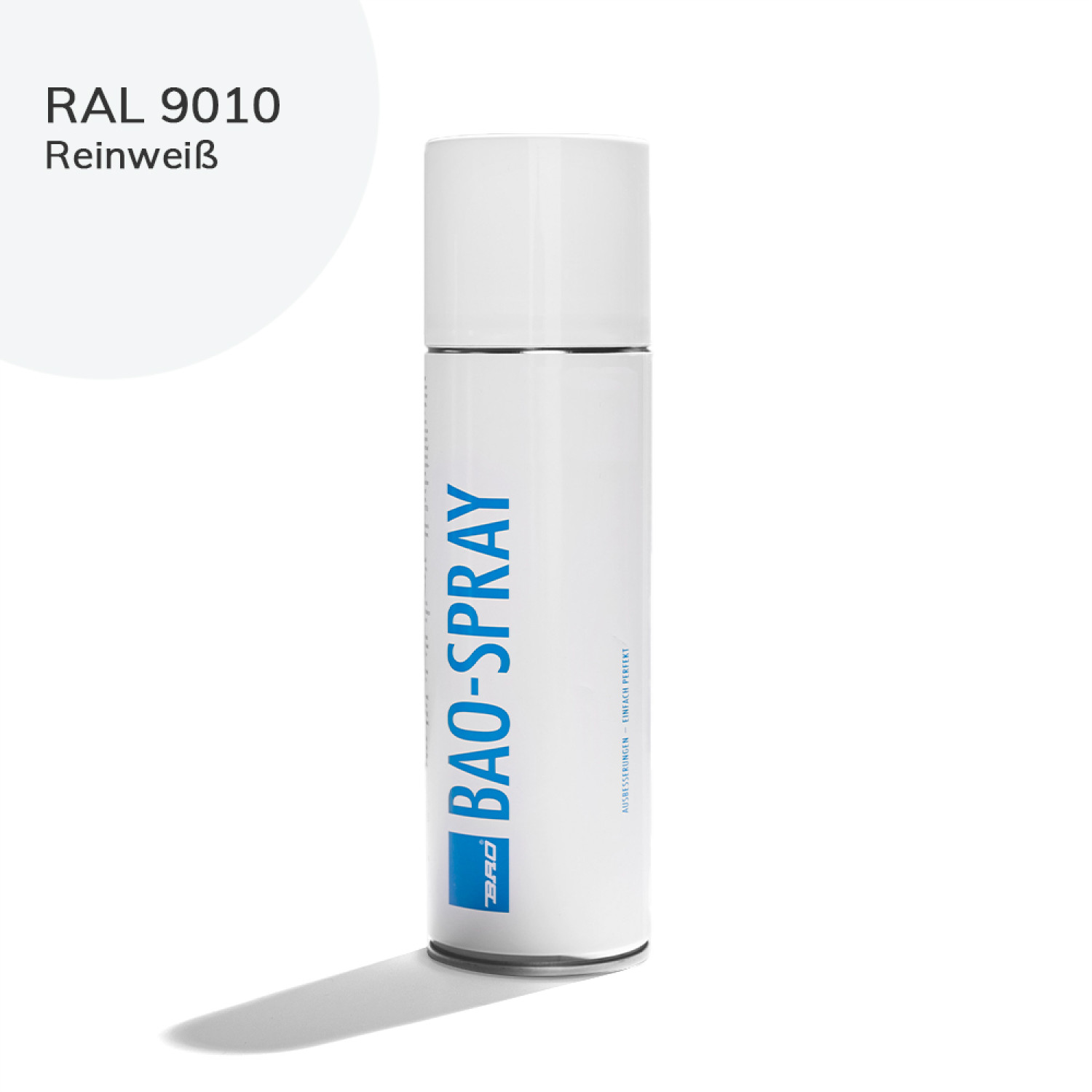 Ansicht von Decklack-Spray Reinweiß RAL 9010 - Bao Chemie