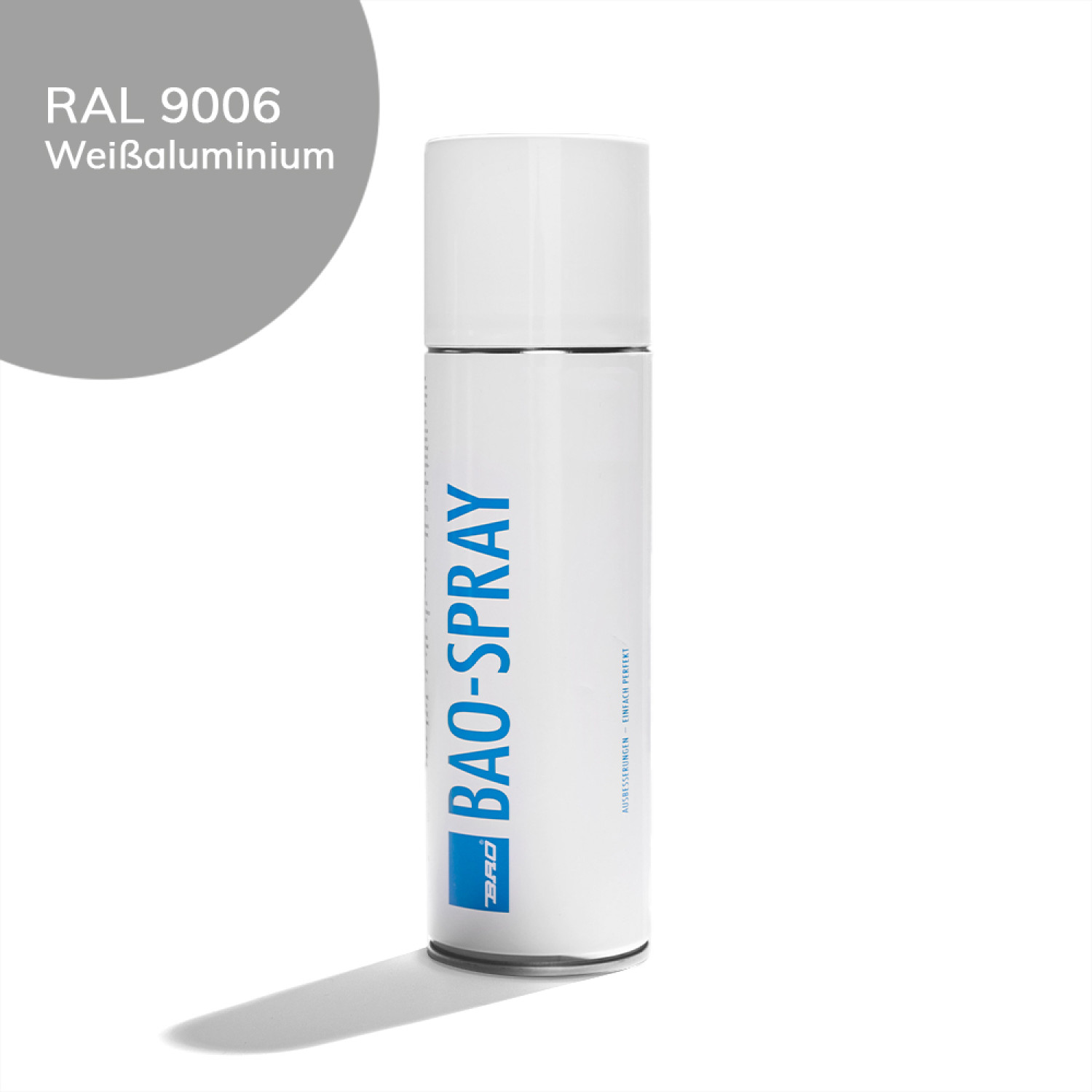 Decklack-Spray Weißaluminium RAL 9006 - Bao Chemie