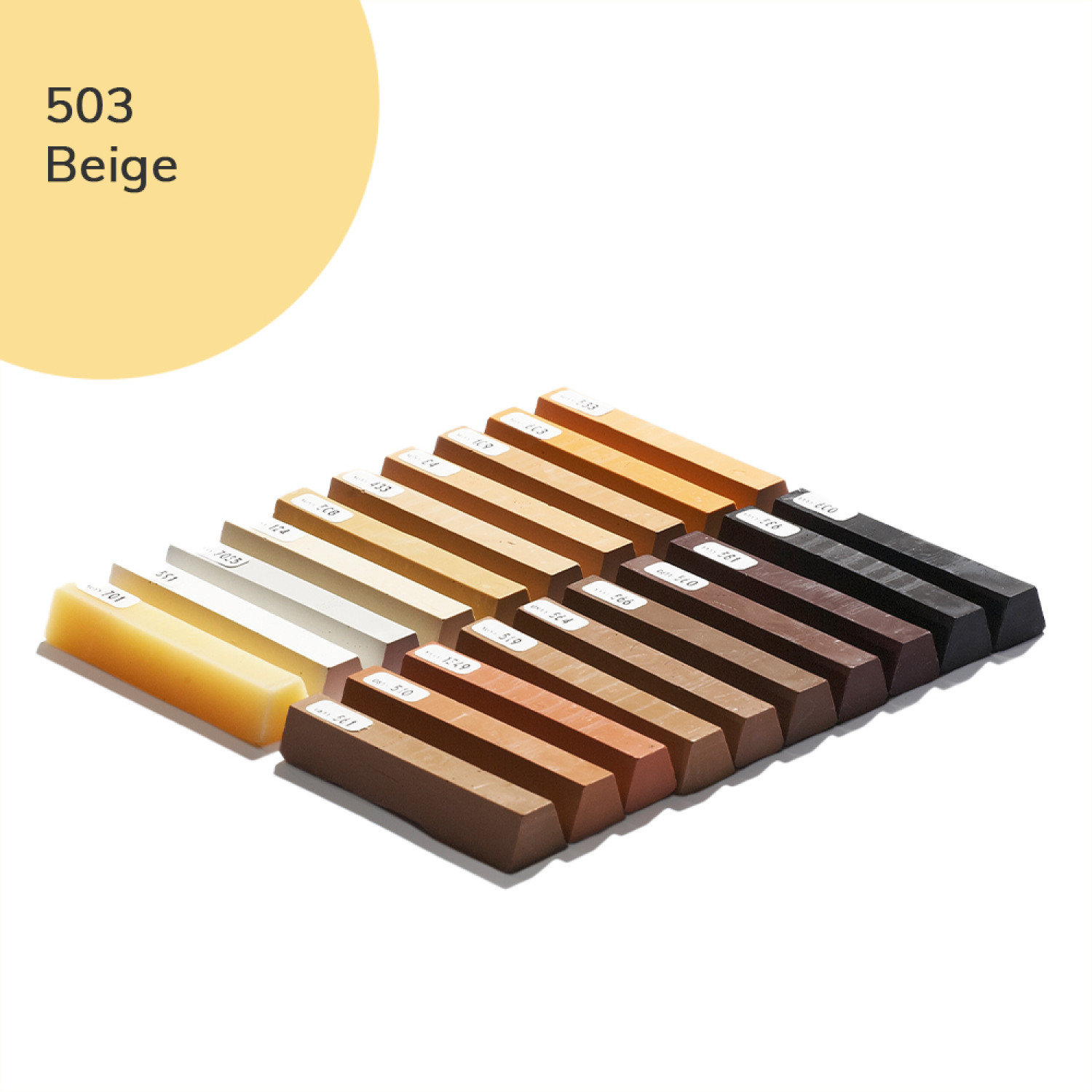 Hartwachs 120 Beige-503 Einzelstange - Bao Chemie