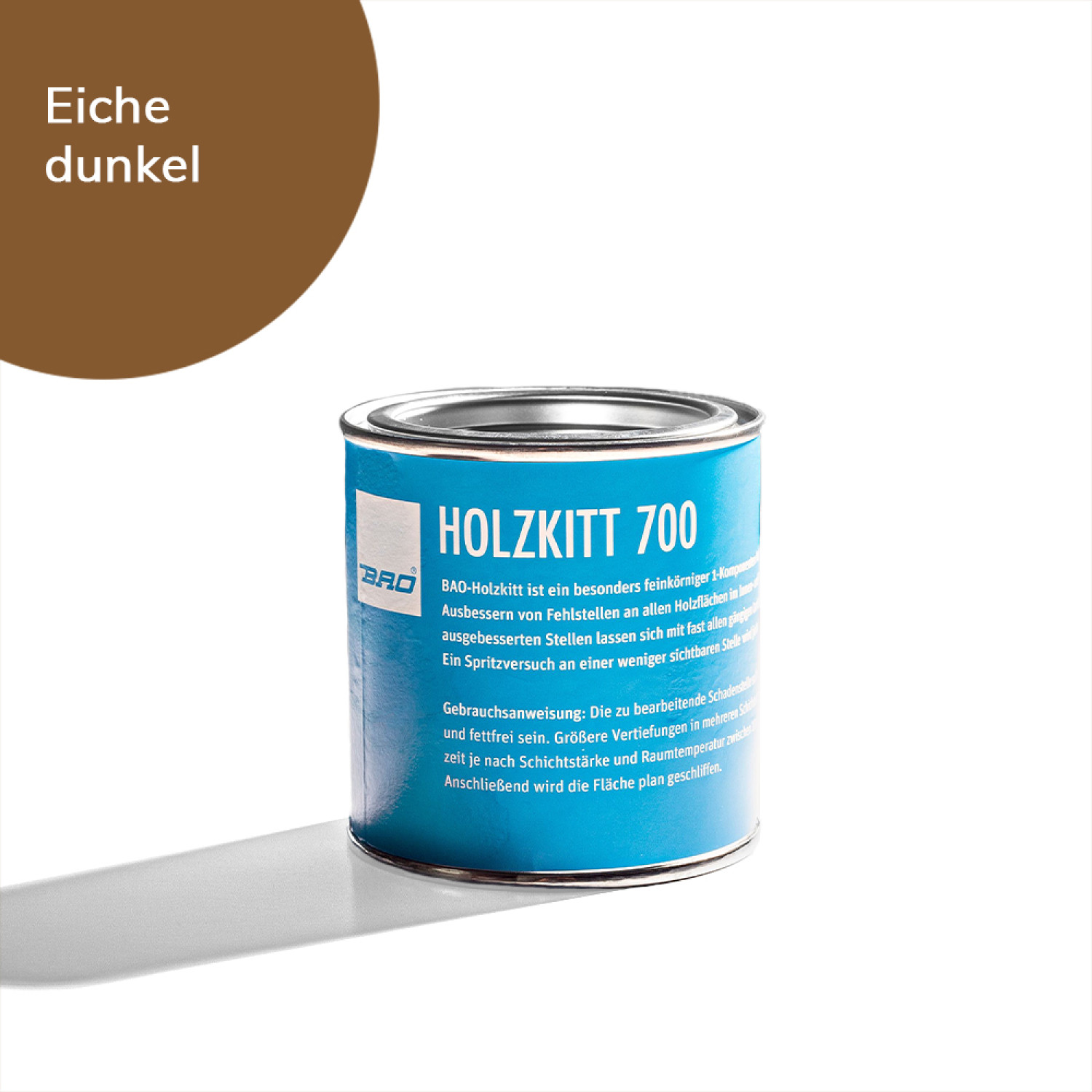 Holzpaste Holzkitt 700 Eiche dunkel - Bao Chemie