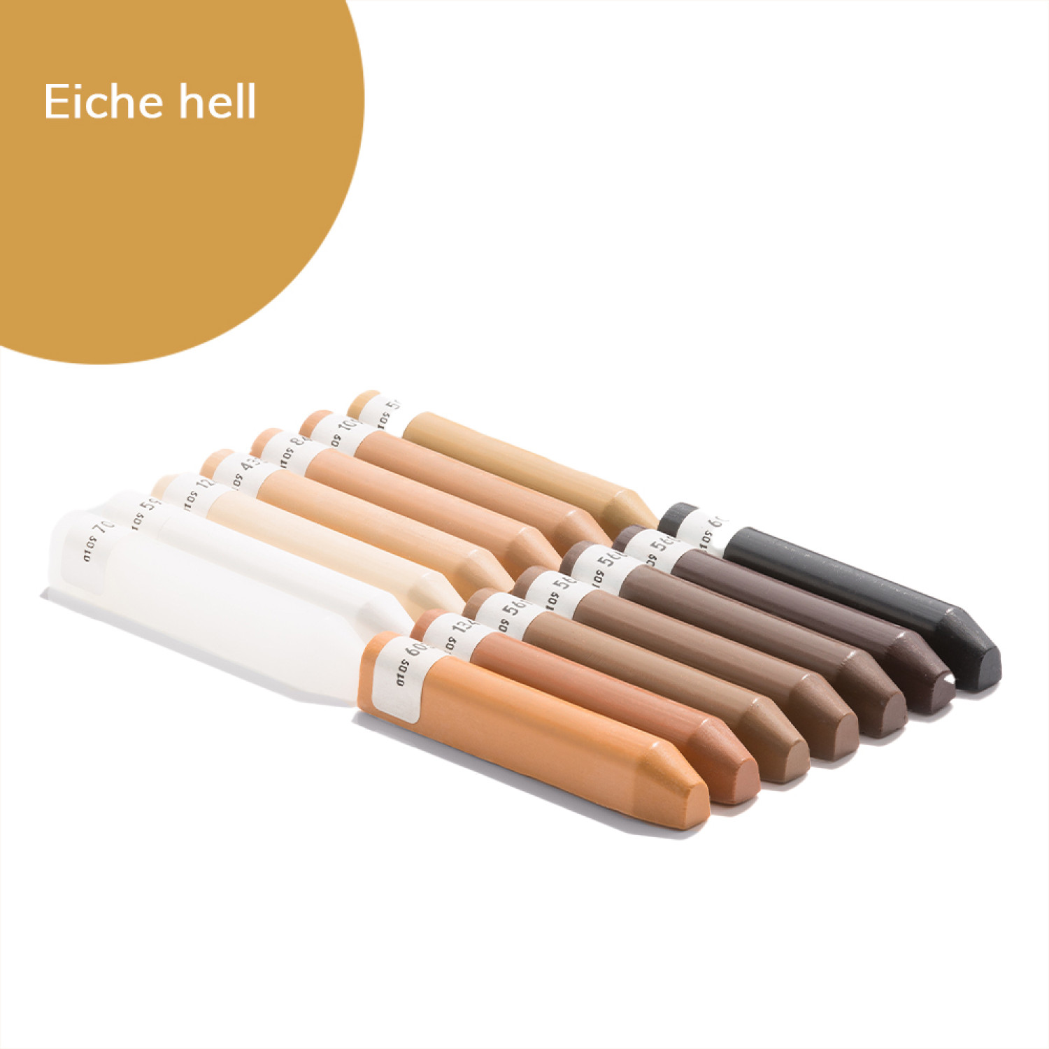 Retuschierwachs 101 Eiche hell Einzelstange - Bao Chemie
