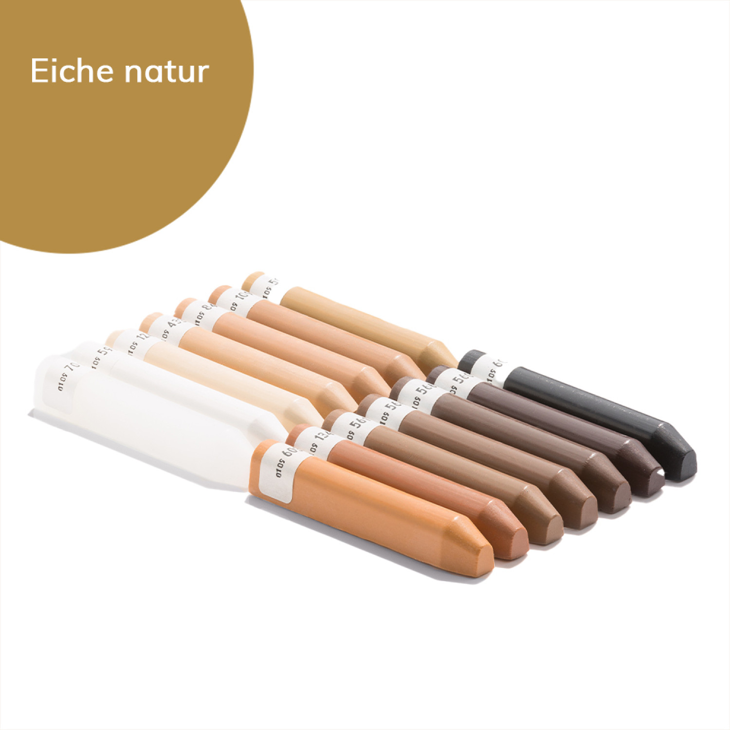 Retuschierwachs 101 Eiche natur Einzelstange - Bao Chemie