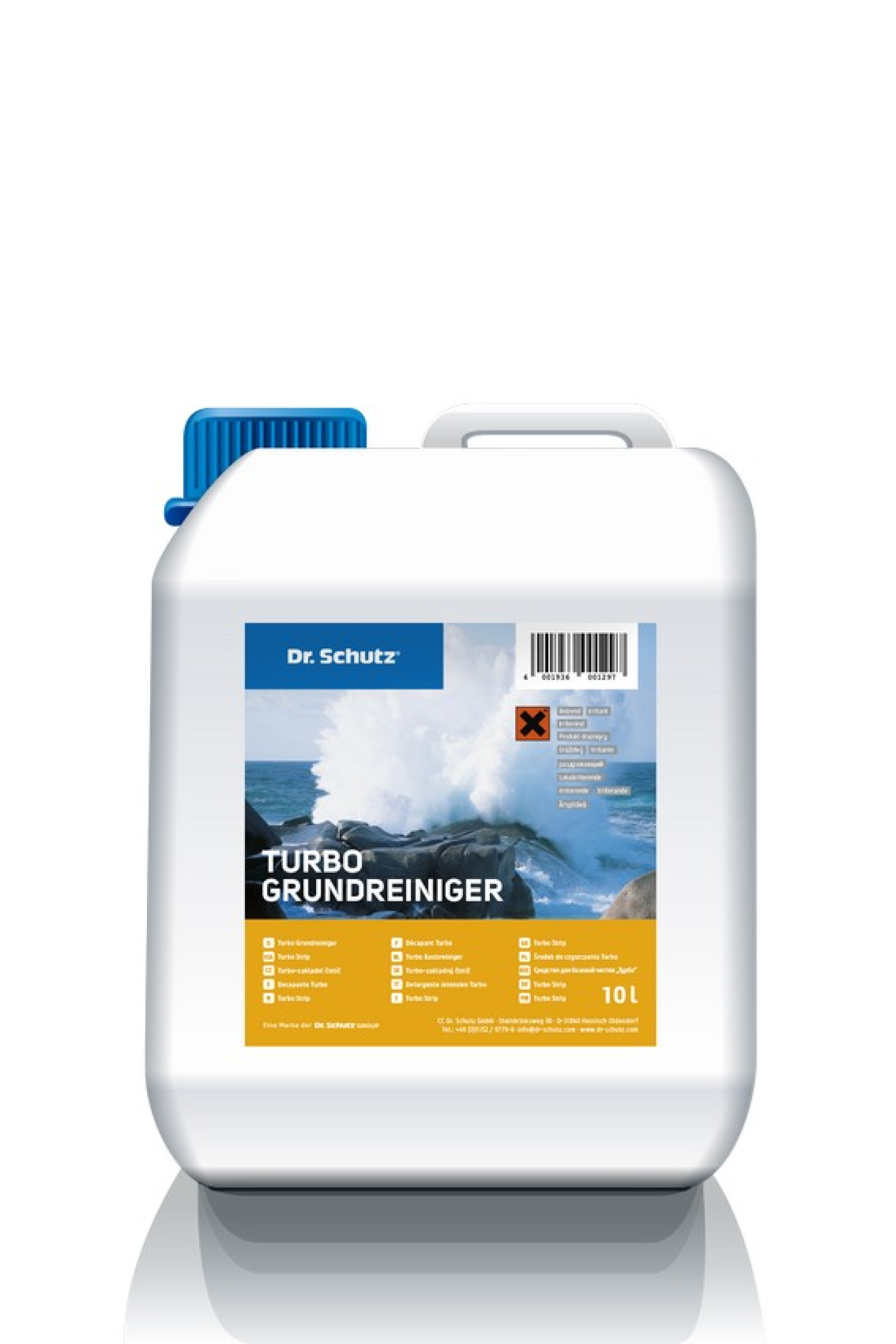 Ansicht von Turbo Grundreiniger 10 l für PVC-Böden - Dr. Schutz