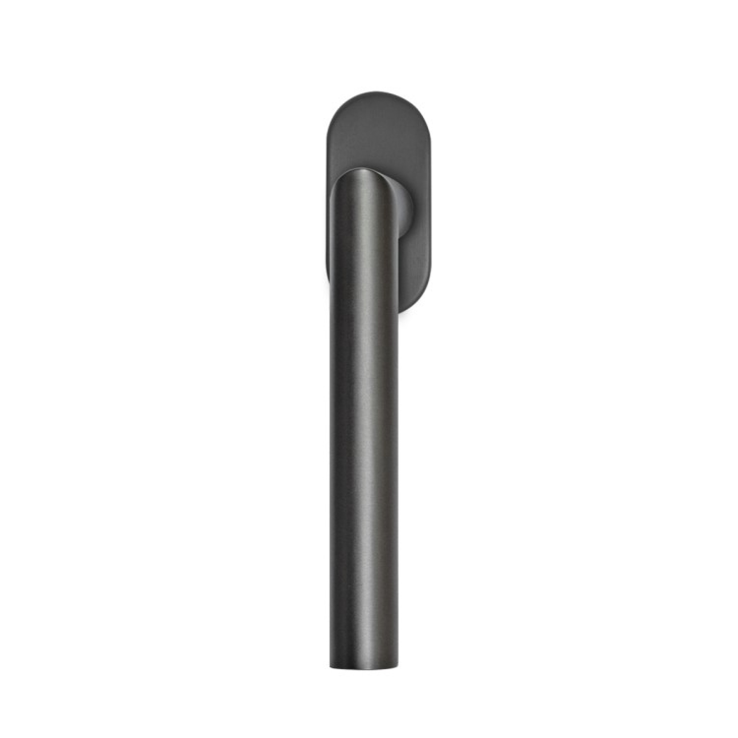 KARCHER DESIGN Fenstergriff Rhodos Titan Grau Ovalrosetten