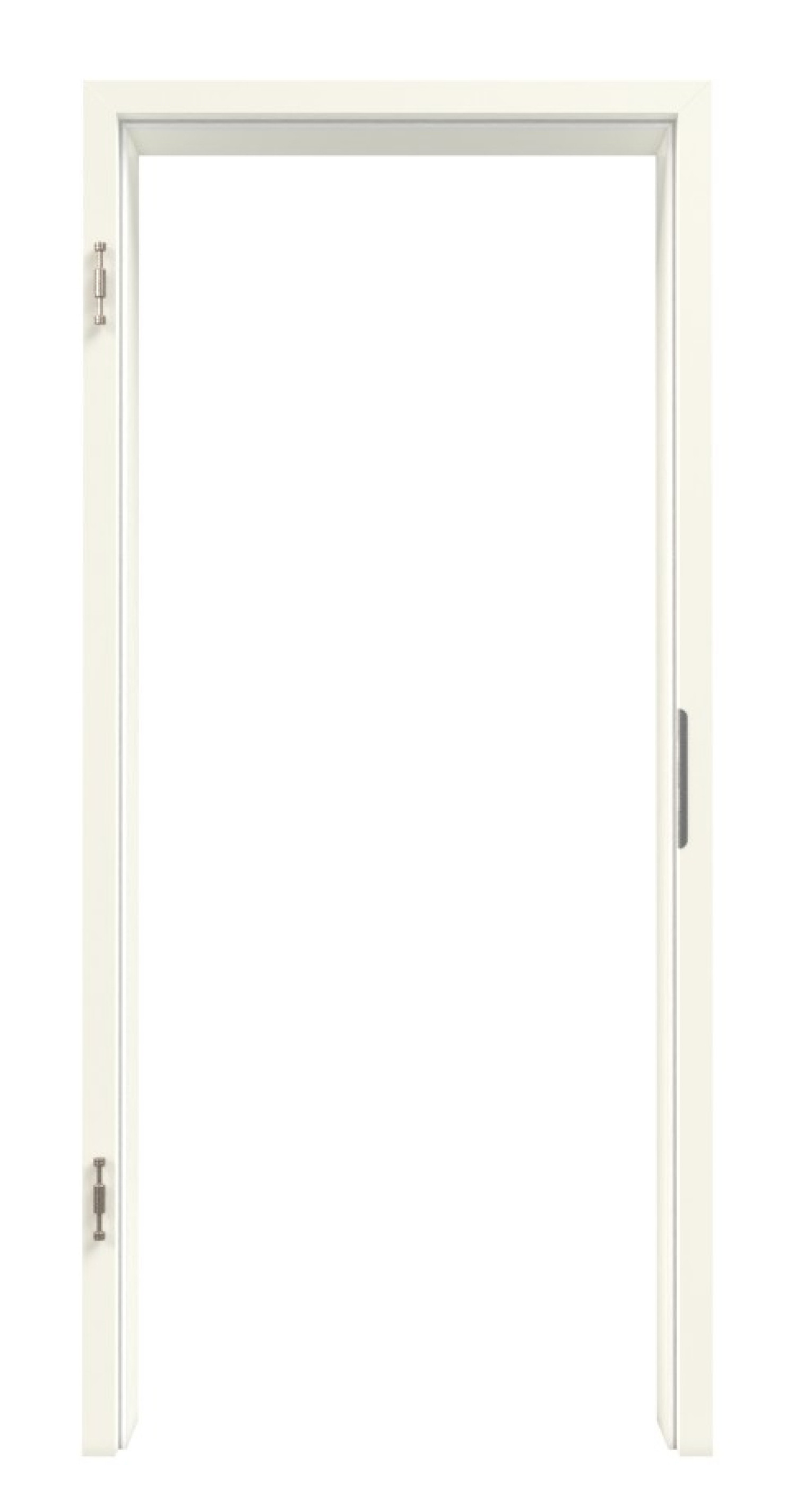 SCHÖRGHUBER Wohnungseingangszarge 0105-60 Pearl White HPL mit Brandschutz T30 RS